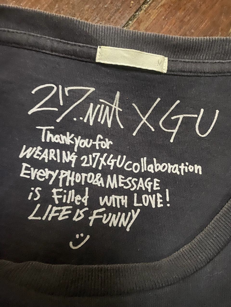 GU × Japanese Brand GU x 217 photo printed tshirt Size US M / EU 48-50 / 2 - 6 Thumbnail