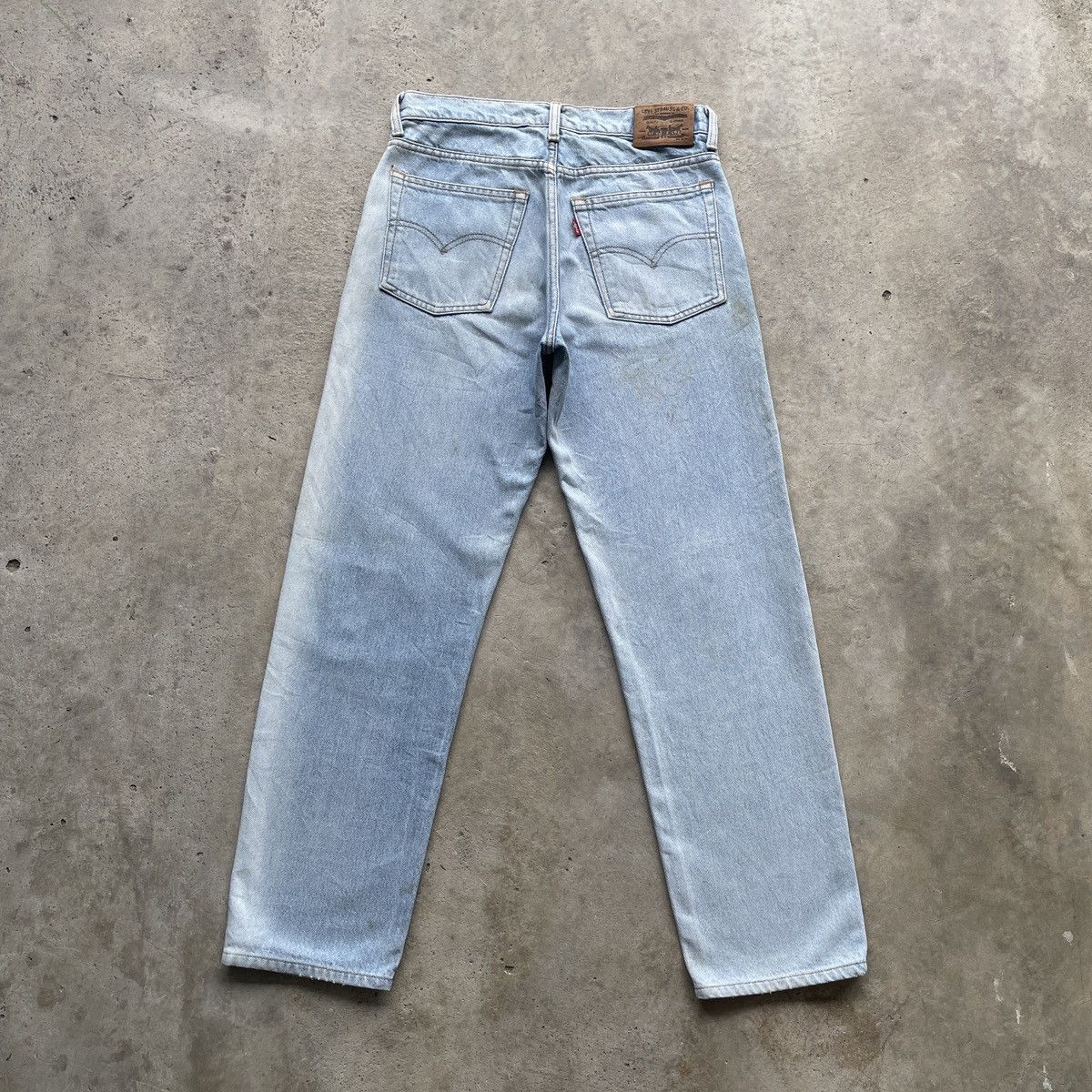 Levi's Vintage Clothing W29 Vintage Levi’s LightWash Jeans Mud Denim Faded Pants Size US 29 - 11 Thumbnail