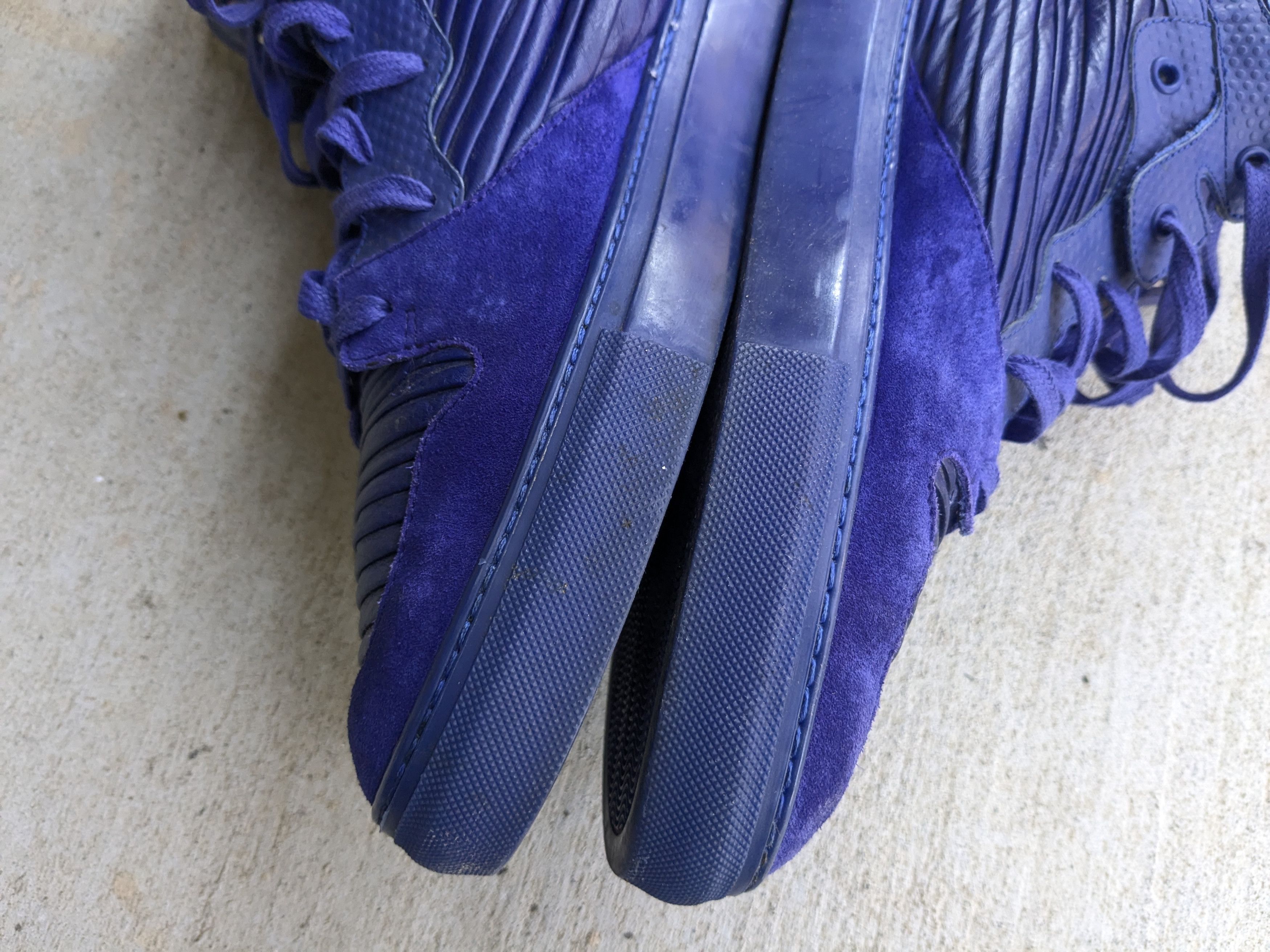 Balenciaga Balenciaga Arena Blue 13 High Tops Leather Size US 13 / EU 46 - 10 Thumbnail