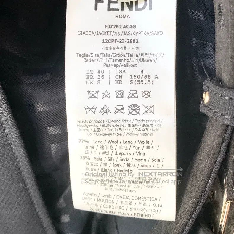 Fendi Fendi Coat Size XS / US 0-2 / IT 36-38 - 4 Thumbnail