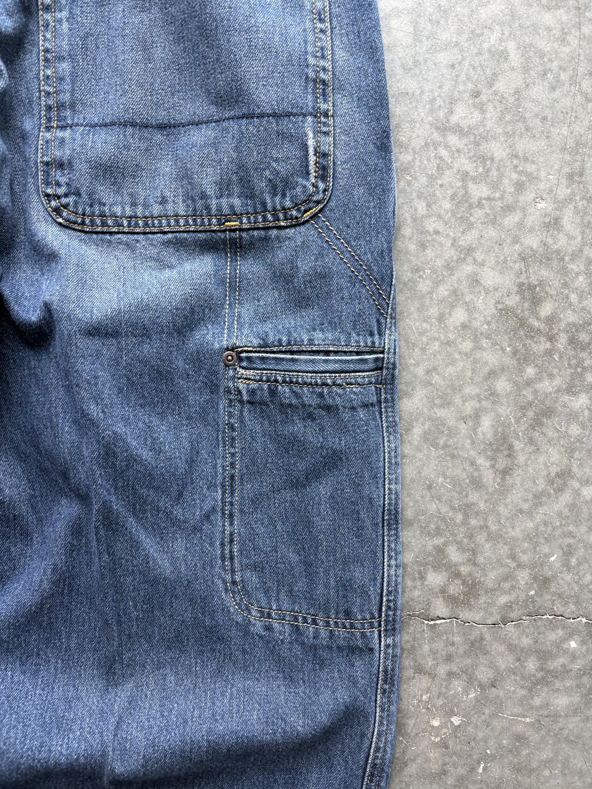Nautica Vintage Y2K Nautica Carpenter Jeans Baggy Fit 34x34 Size US 34 / EU 50 - 4 Thumbnail