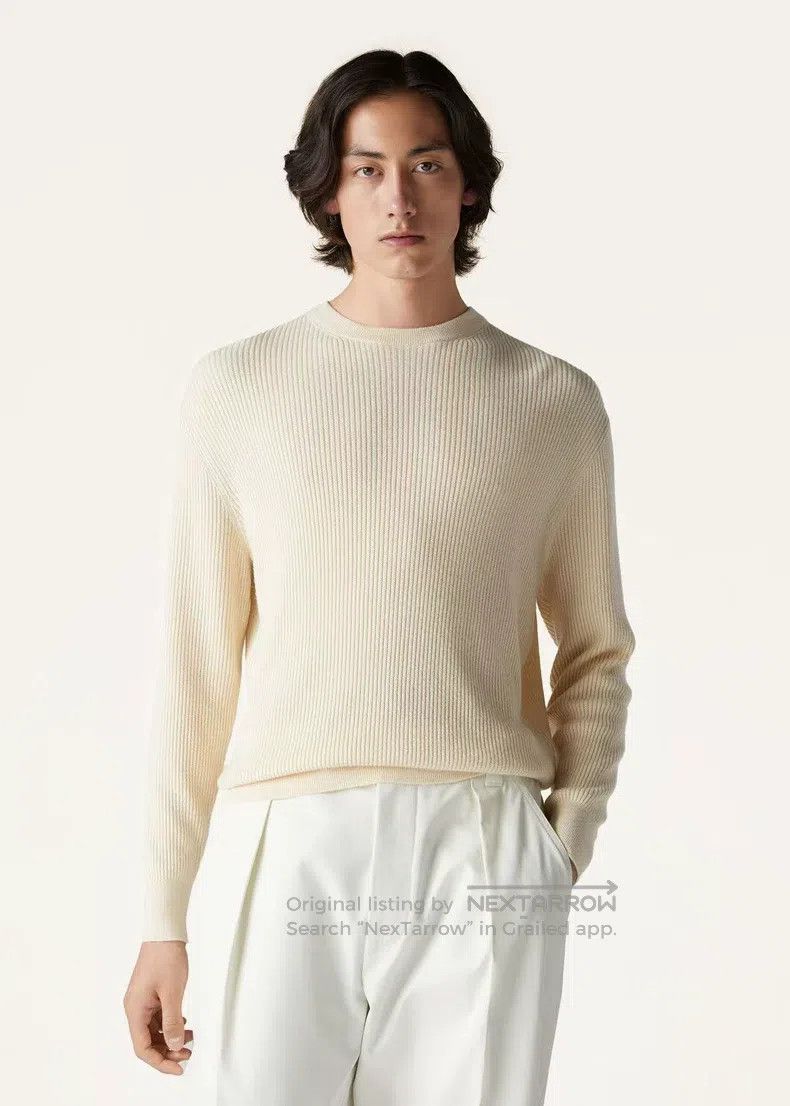 Loro Piana Loro Piana Round neck knitted sweater Size US M / EU 48-50 / 2 - 2 Thumbnail