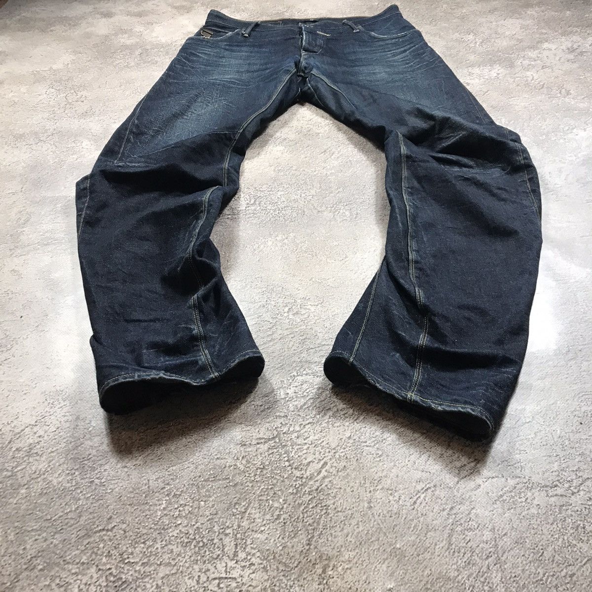 20471120 vintage gstar japan jeans distressed low rise flared 90s Size US 36 / EU 52 - 1 Thumbnail