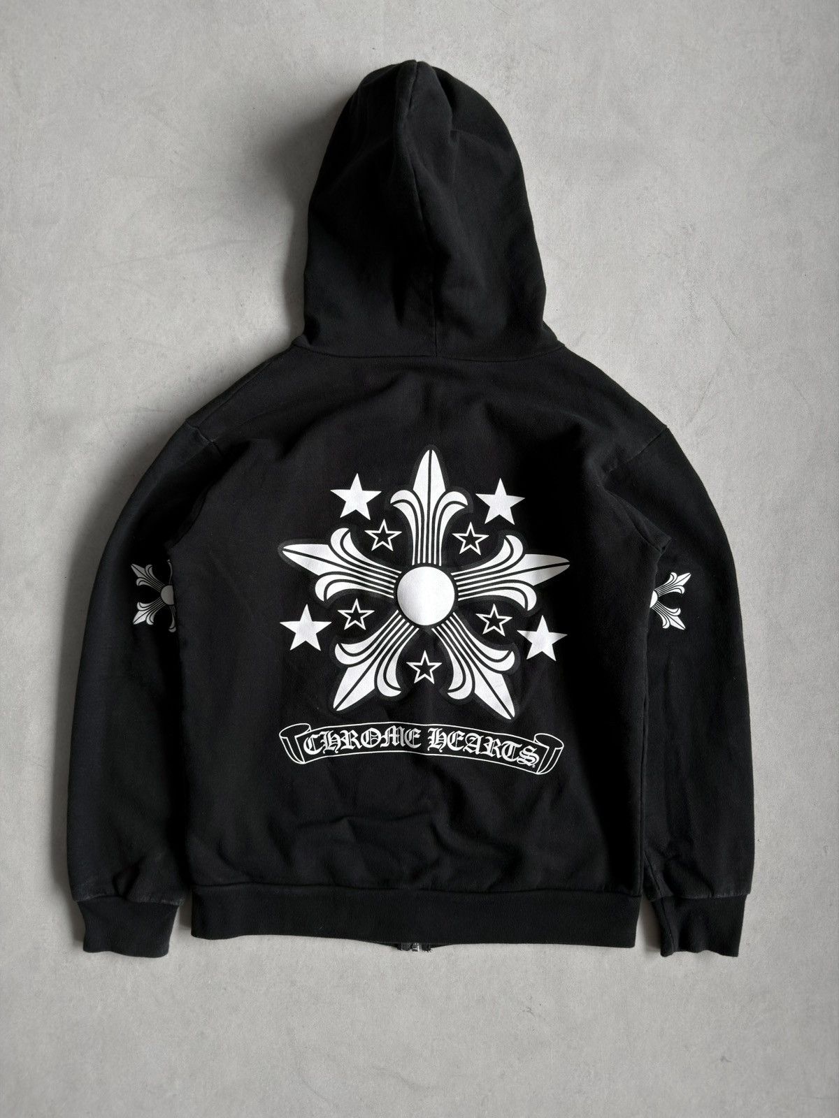 Chrome Hearts Chrome Hearts Hoodie Star printed Size US M / EU 48-50 / 2 - 6 Thumbnail