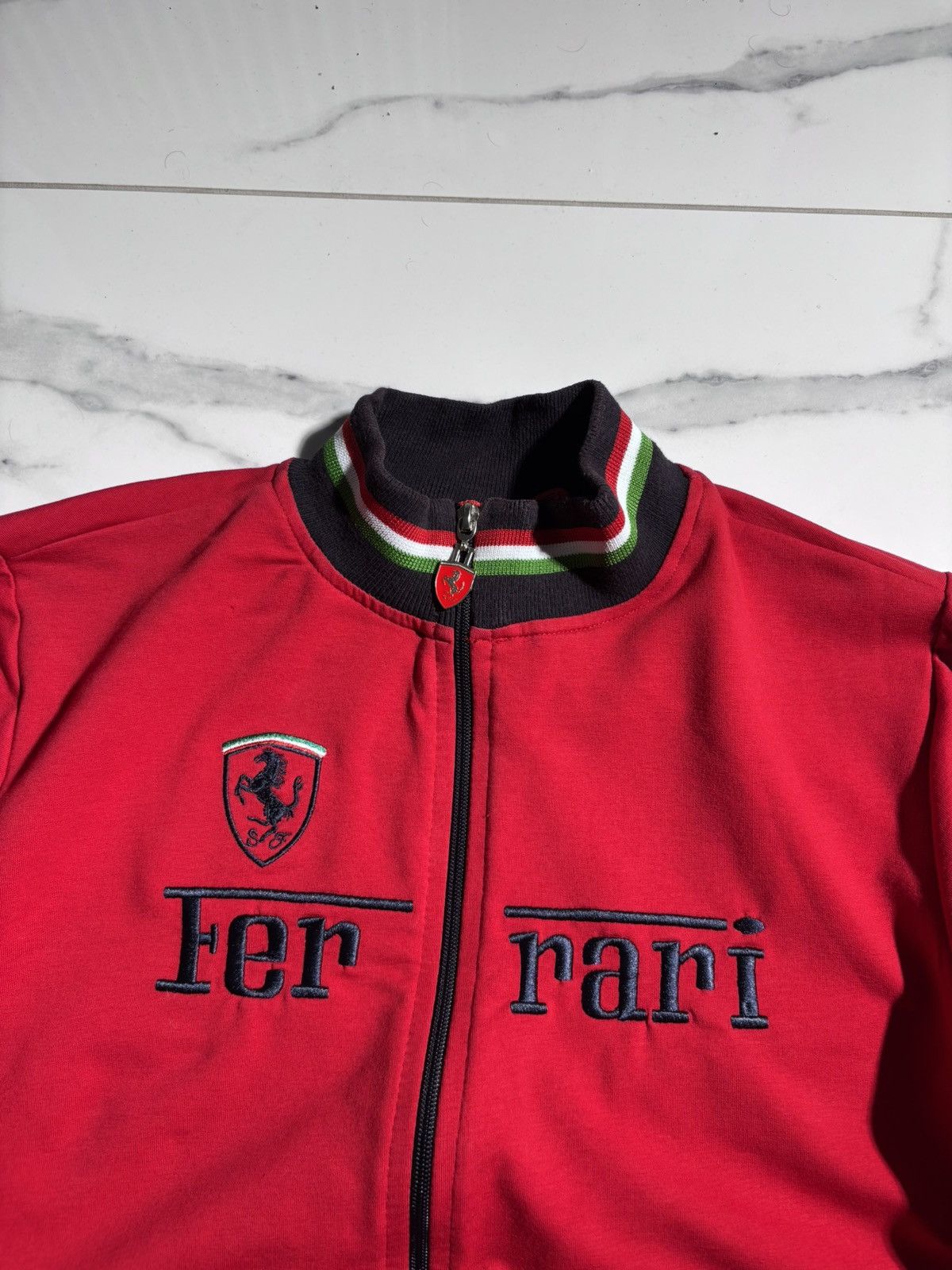 Ferrari Vintage Ferrari F1 Racing Jacket Formula One Big Logo Y2K Size US M / EU 48-50 / 2 - 6 Thumbnail