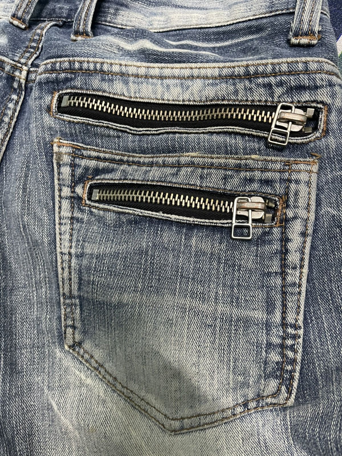 Japanese Brand Root Tree Style Japanese Denim Size US 32 / EU 48 - 8 Thumbnail