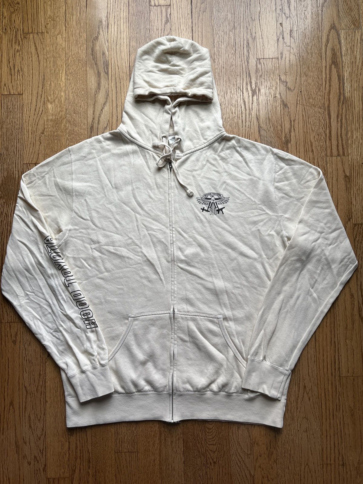 Travis Scott Travis Scott Hood Toyota Exclusive Hoodie Zip Up Sz XXL Size US XXL / EU 58 / 5 - 2 Thumbnail