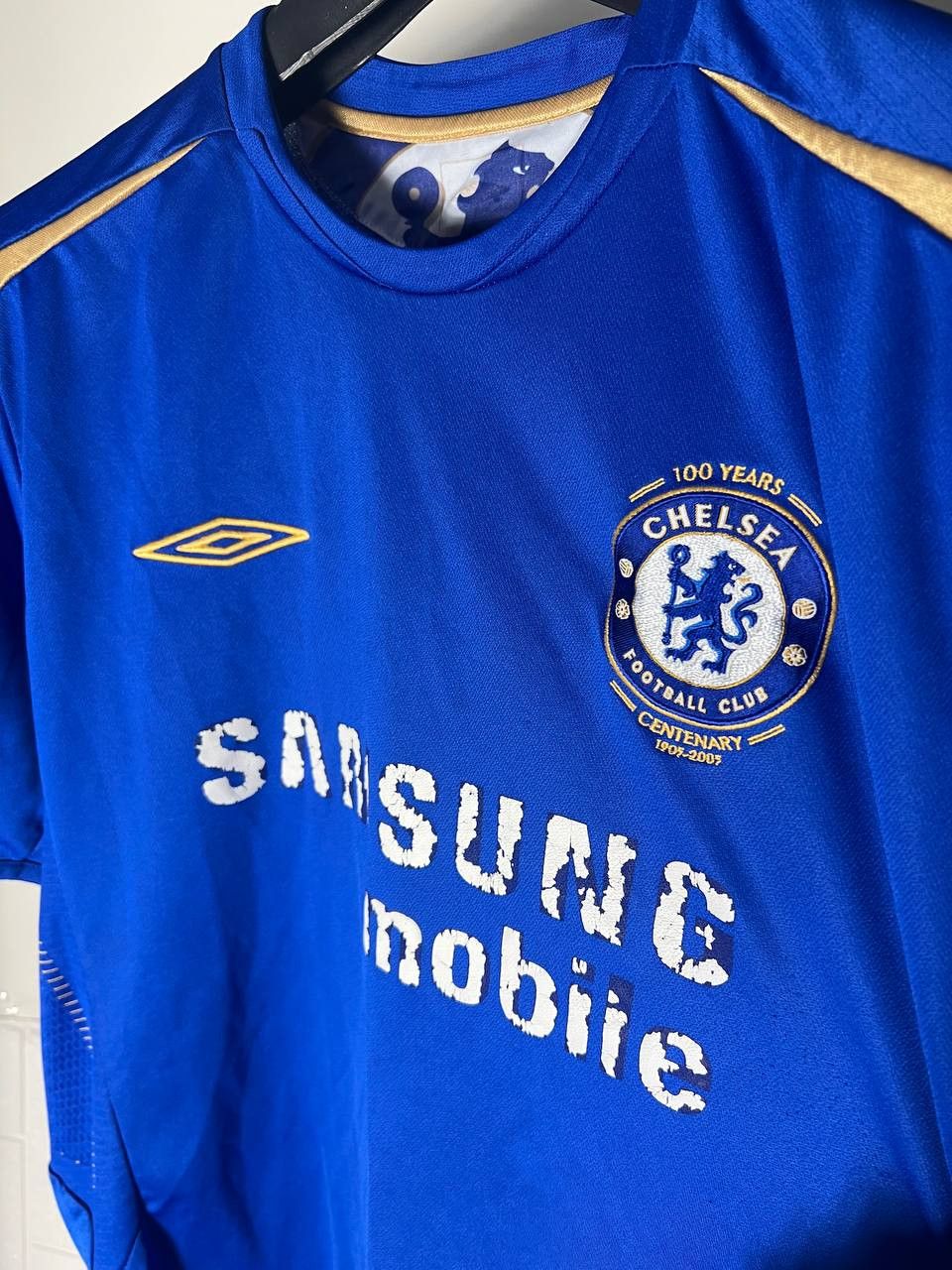 Umbro VINTAGE UMBRO FC CHELSEA LONDON ENGLAND SOCCER JERSEY RETRO Size US XL / EU 56 / 4 - 5 Thumbnail