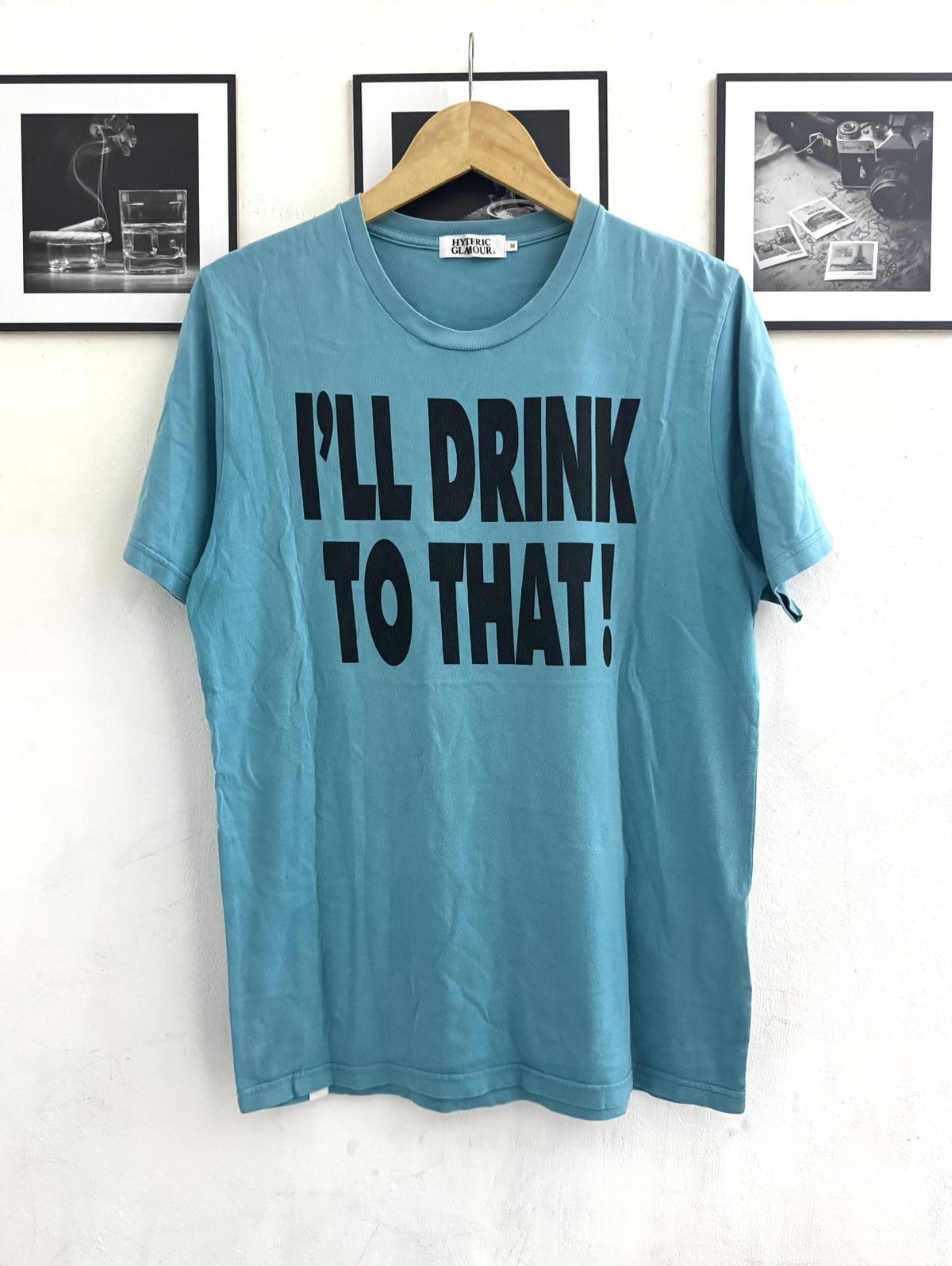 Hysteric Glamour Hysteric Glamour Drink Tshirt Size US M / EU 48-50 / 2 - 2 Thumbnail