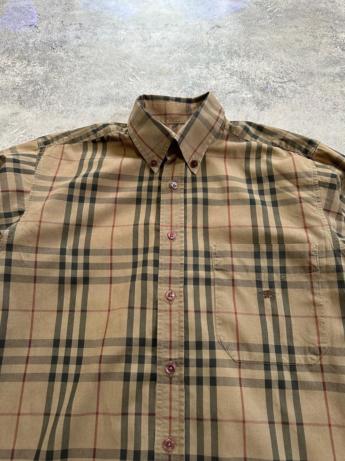 Burberry BURBERRY LONDON NOVACHECK BUTTON UP SHIRT Sz M Size US M / EU 48-50 / 2 - 4 Thumbnail