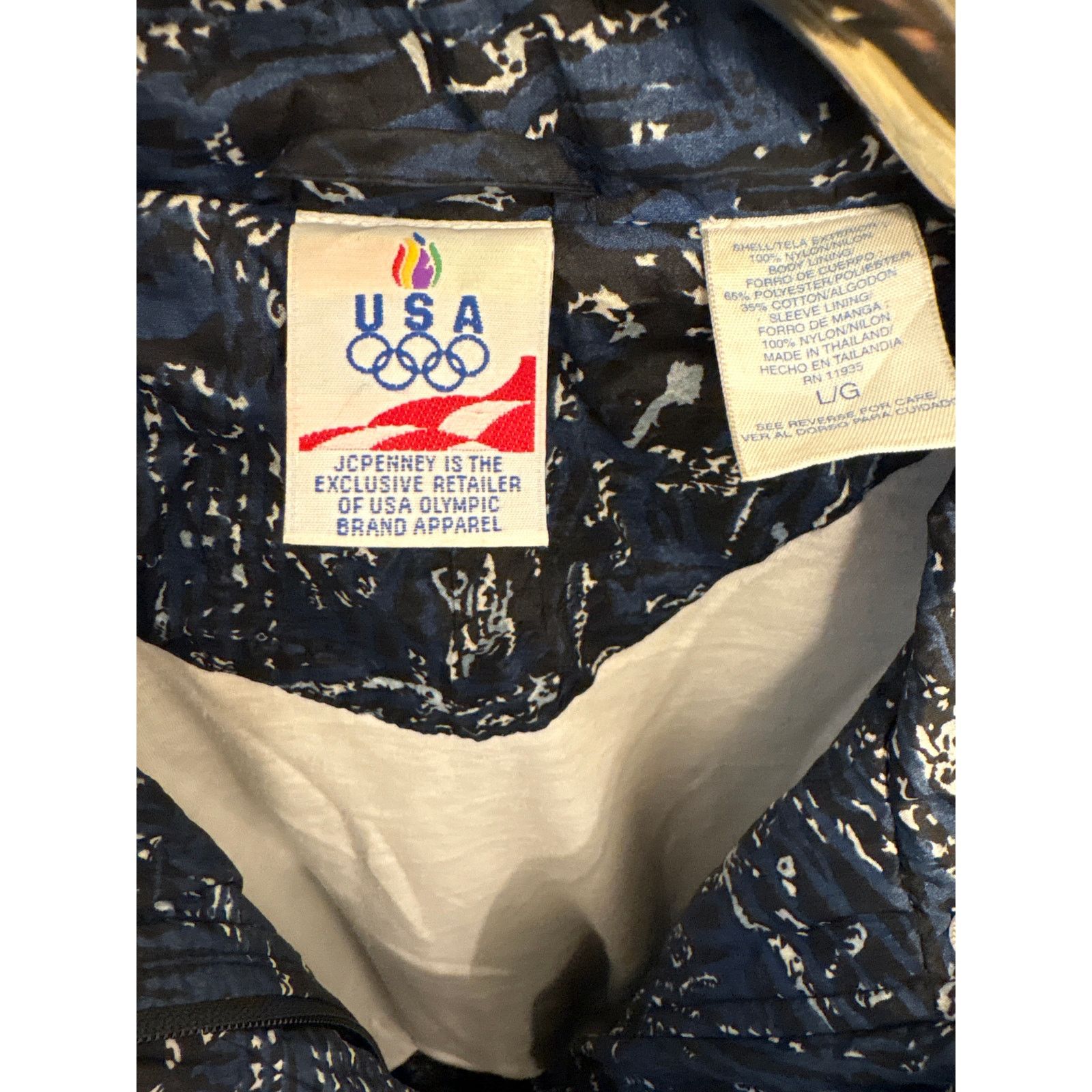 USA Olympics USA Olympics Vintage JC Penney Track Jacket Windbreaker L Size L / US 10 / IT 46 - 2 Thumbnail