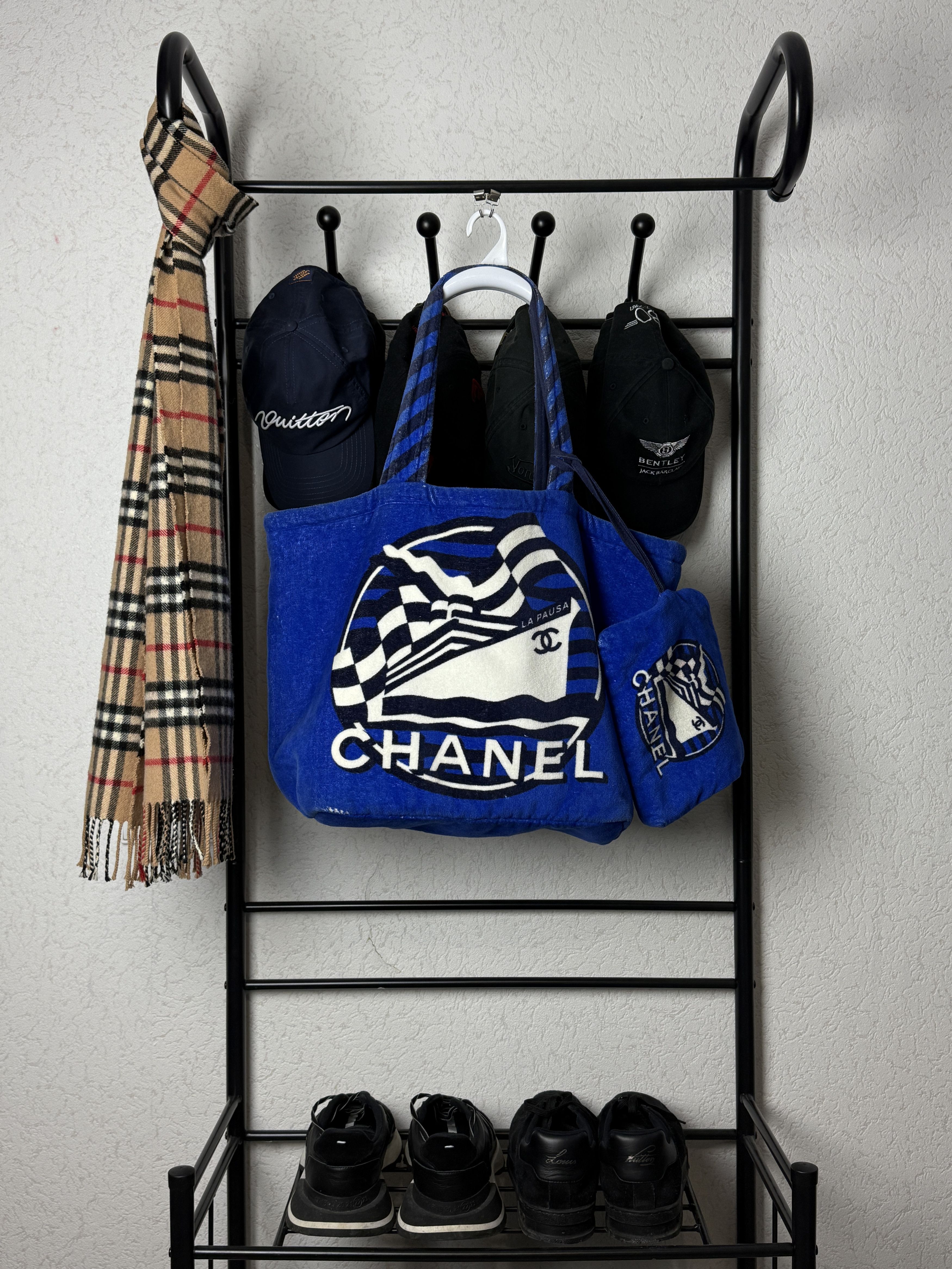 Chanel Chanel La Pausa beach towel reversible tote bag Size ONE SIZE - 1 Thumbnail