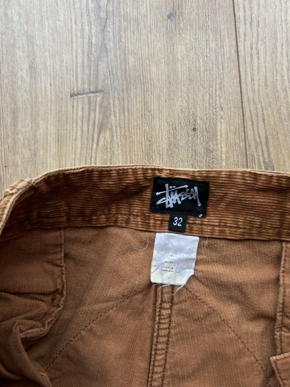 Stussy 00’s STUSSY CARGO MULTIPOCKET CAMO HEAVY RARE BAGGY PANTS Size US 32 / EU 48 - 12 Thumbnail