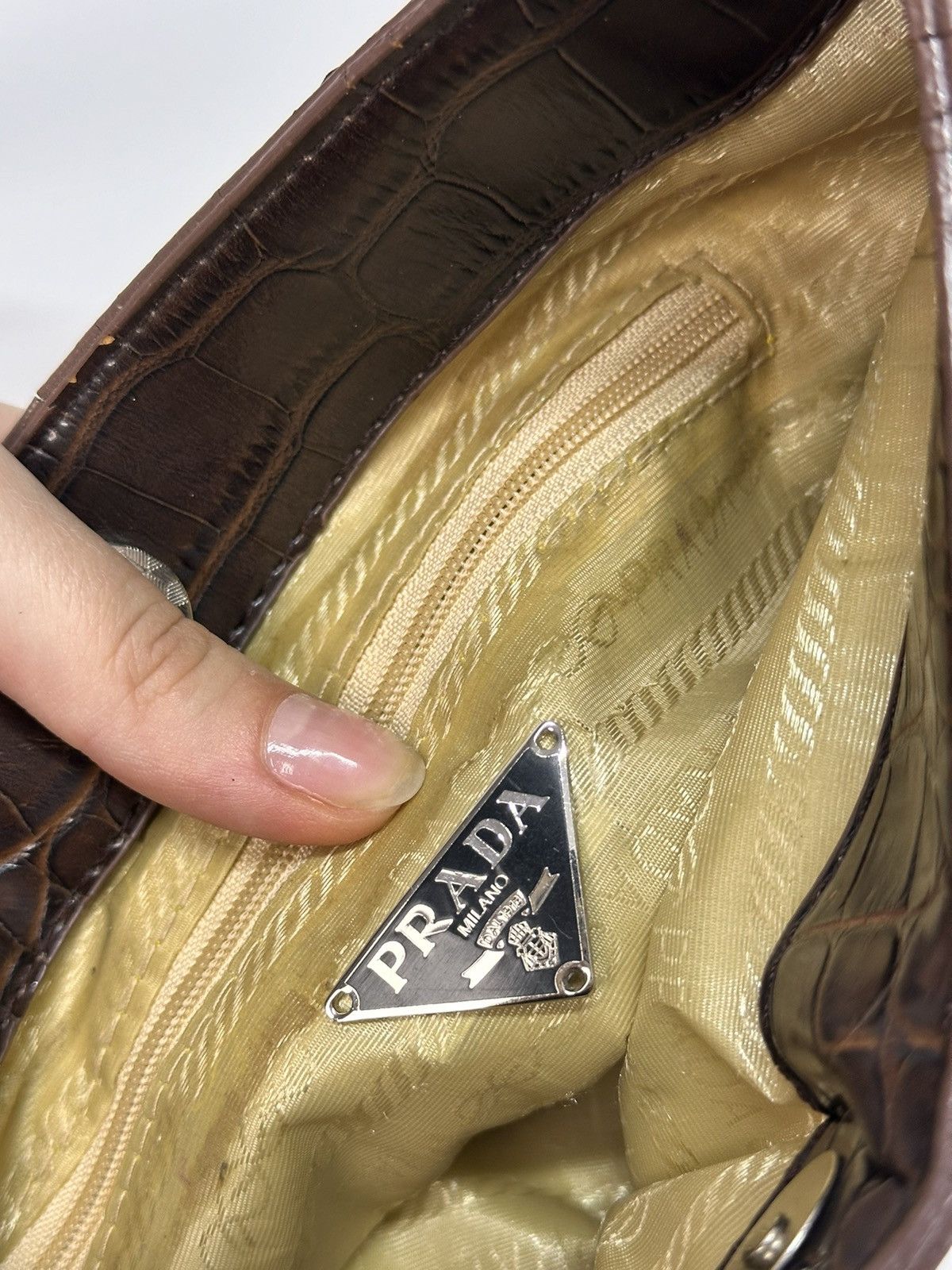 Other Y2k Gothic Avatngarde Bag Distressed Prada Style Japanese Size ONE SIZE - 10 Thumbnail