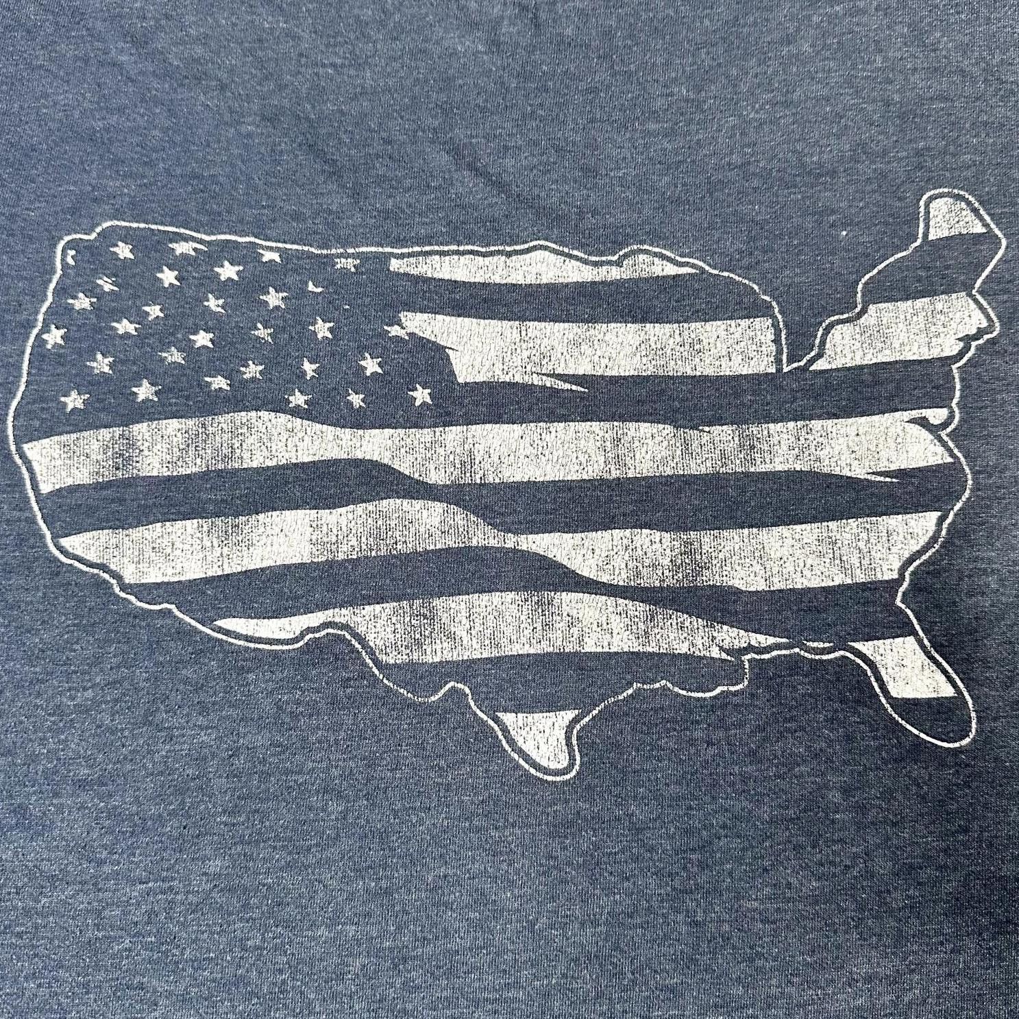 Designer BR Loungewear American Flag SS Graphic T-Shirt Men’s XL Size US XL / EU 56 / 4 - 3 Thumbnail