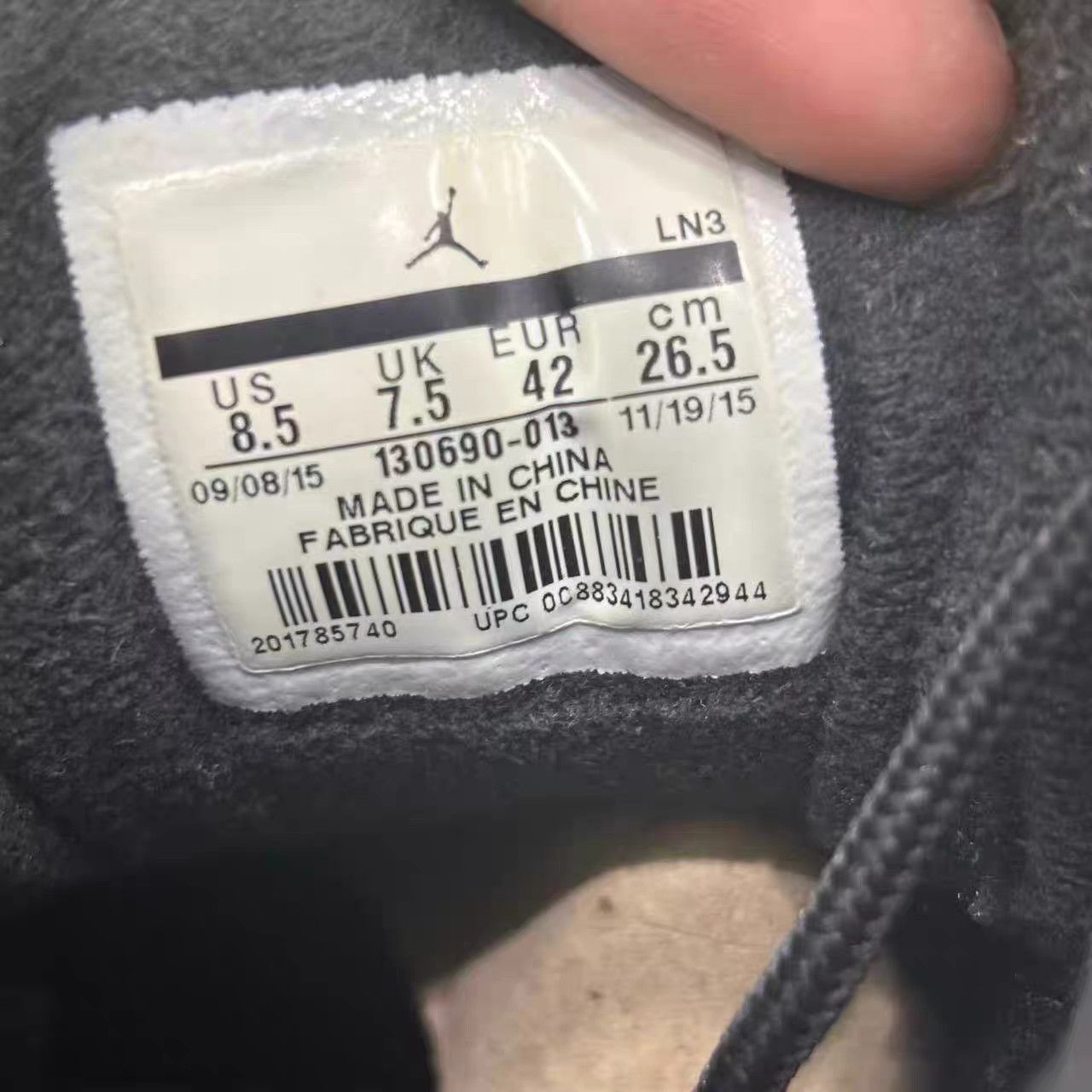 Jordan Brand Air Jordan 12 Black Gold K15 Size US 9 / EU 42 - 9 Thumbnail