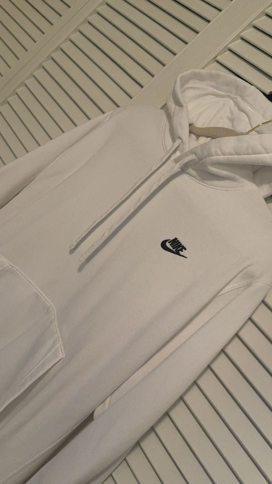 Nike White Nike hoodie Size US M / EU 48-50 / 2 - 2 Thumbnail