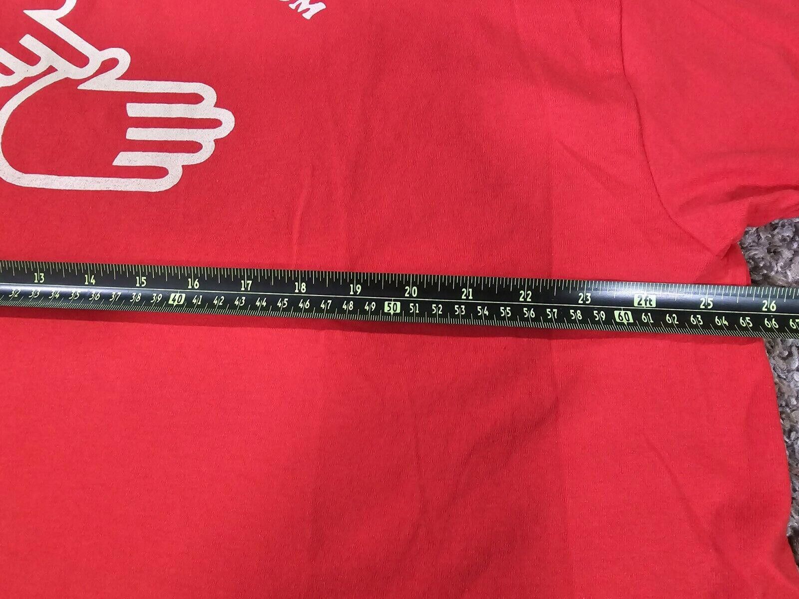 Gildan "This is where i'm from" thumb tshirt 2XL Red Tshirt Size US XXL / EU 58 / 5 - 5 Thumbnail
