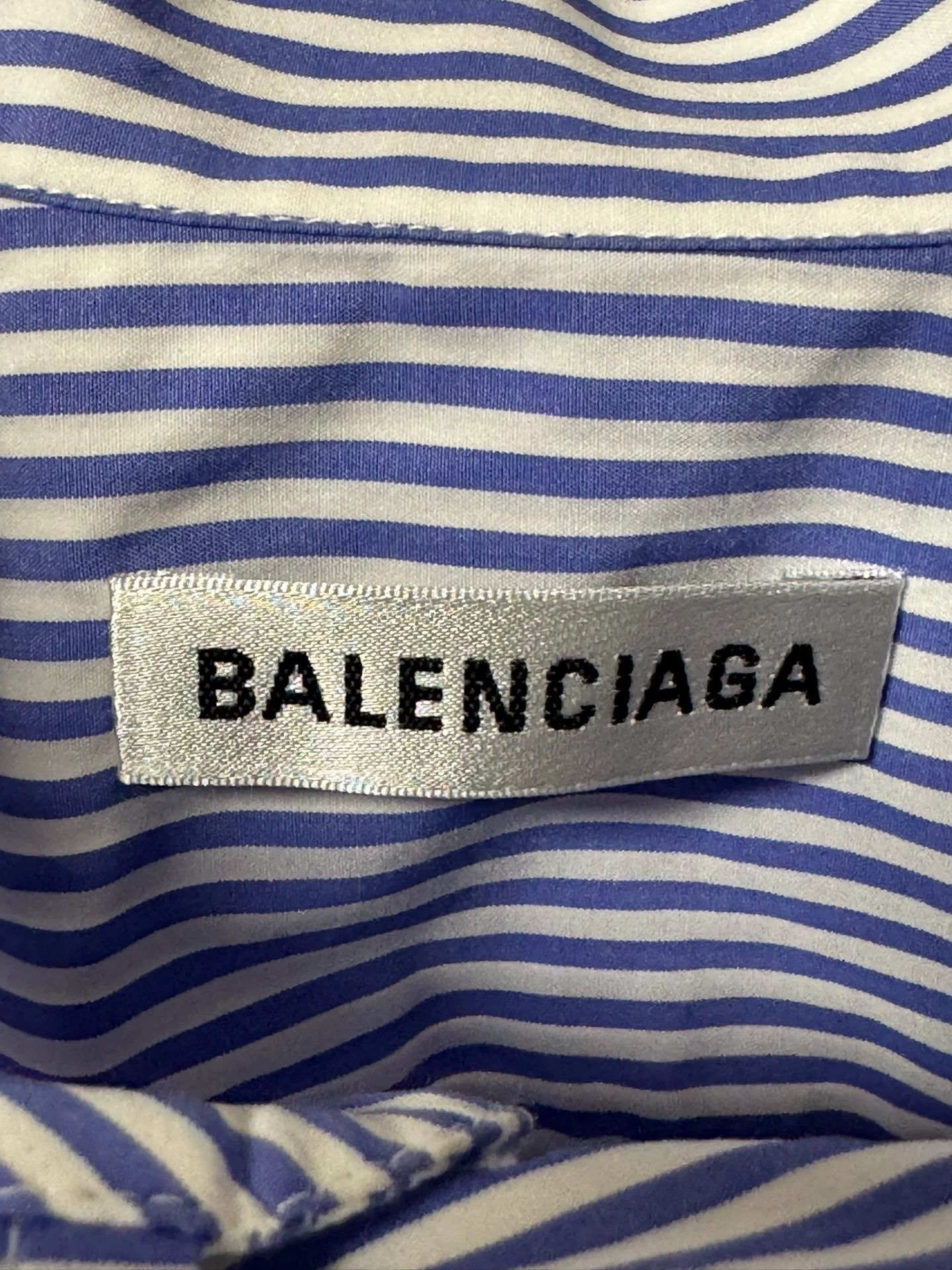Balenciaga Balenciaga 32 Unisex Shirt Jacket Oversized Unique Collar Size XXS / US 00 / IT 34 - 3 Thumbnail