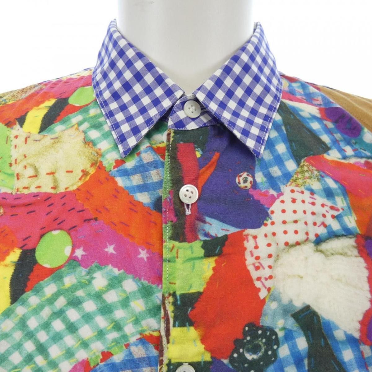 Comme des Garcons Shirt Checkered Switch Long Sleeve Multicolor Size US L / EU 52-54 / 3 - 4 Thumbnail