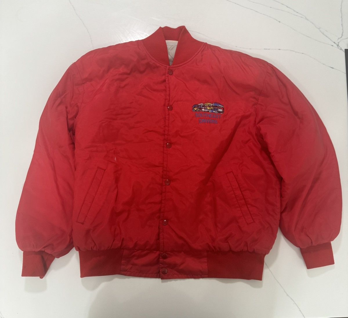 Other Vintage Southeast Drivers embroidered work jacket 🚛 Size US L / EU 52-54 / 3 - 2 Thumbnail