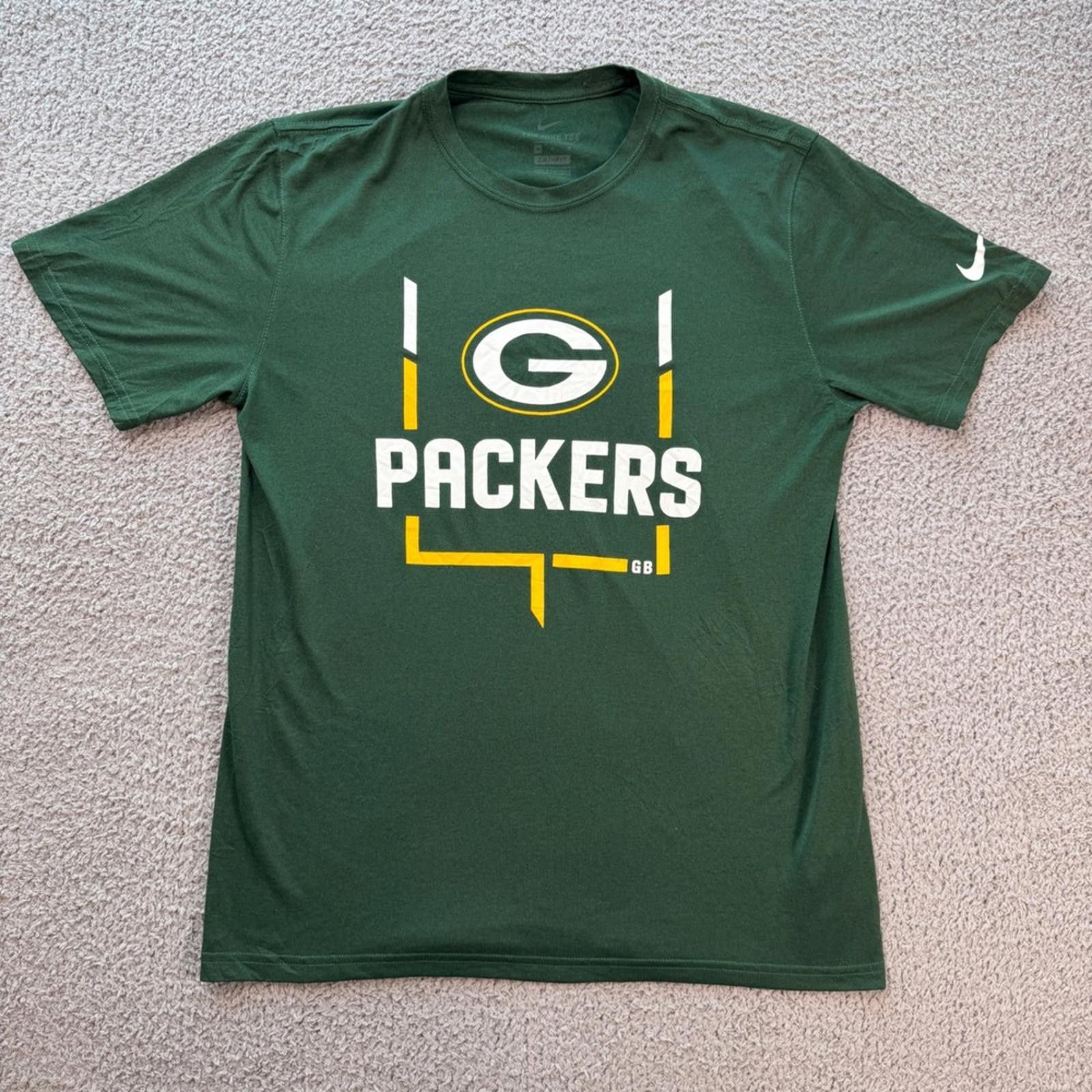 Nike Nike Green Bay Packers Dri-FIT Graphic T-Shirt Mens Medium Size US M / EU 48-50 / 2 - 1 Thumbnail