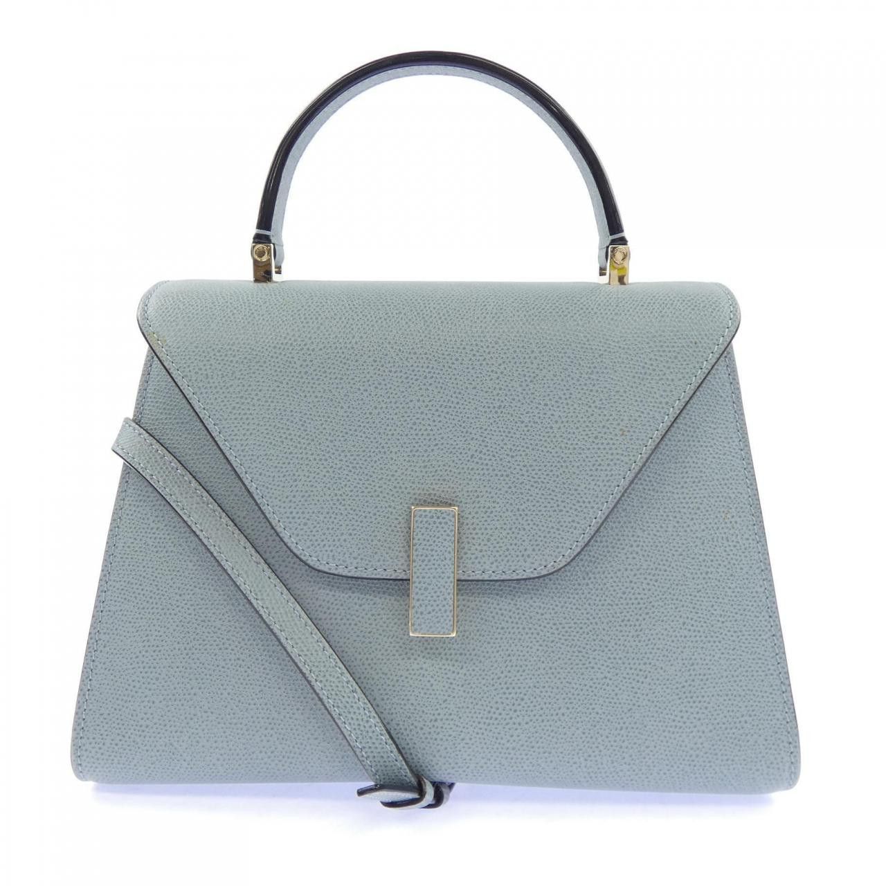 Valextra Valextra Valextra ISIDE Soft Calfskin Bag Leather Shoulder Bag WBES0056028LOC99 DUTY FREE for USA Size ONE SIZE - 1 Thumbnail