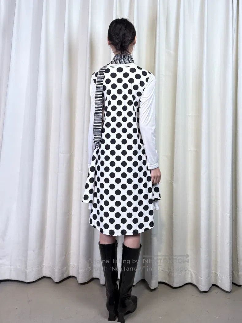 Comme des Garcons Comme Des Garcons Vintage Polka Dot Multi-layered Deconstr Size S / US 4 / IT 40 - 3 Thumbnail