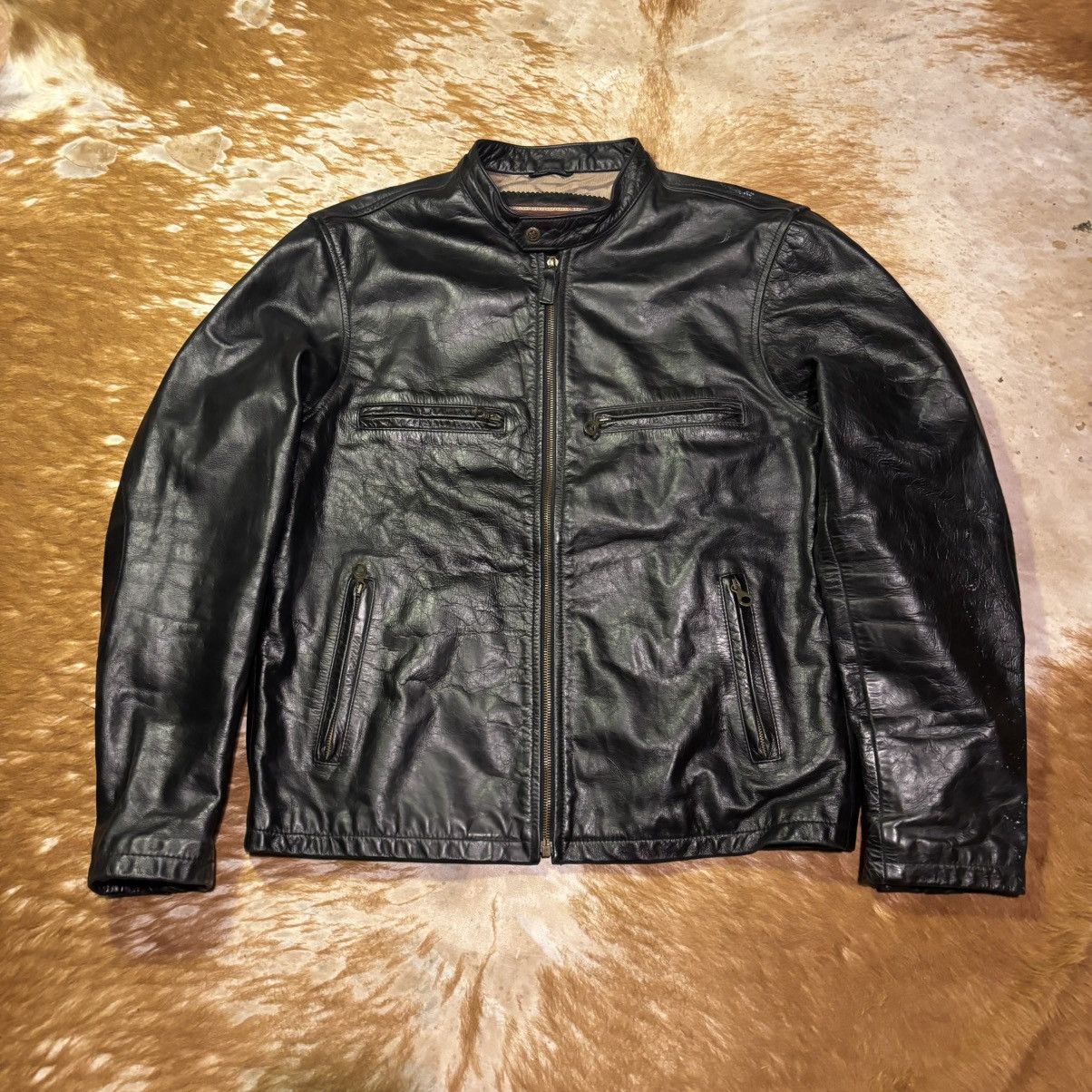 Marlboro Classics Marlboro Classic Leather Jacket Fit L Size XL Size US L / EU 52-54 / 3 - 2 Thumbnail