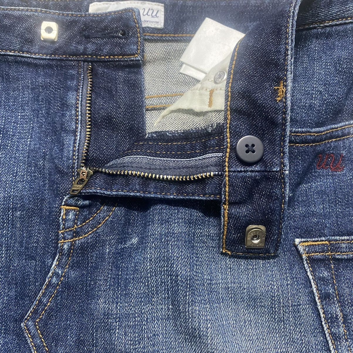 Undercover Japanese Brand Uniqlo Undercover Mini Skirt Denim Size 29" - 14 Thumbnail