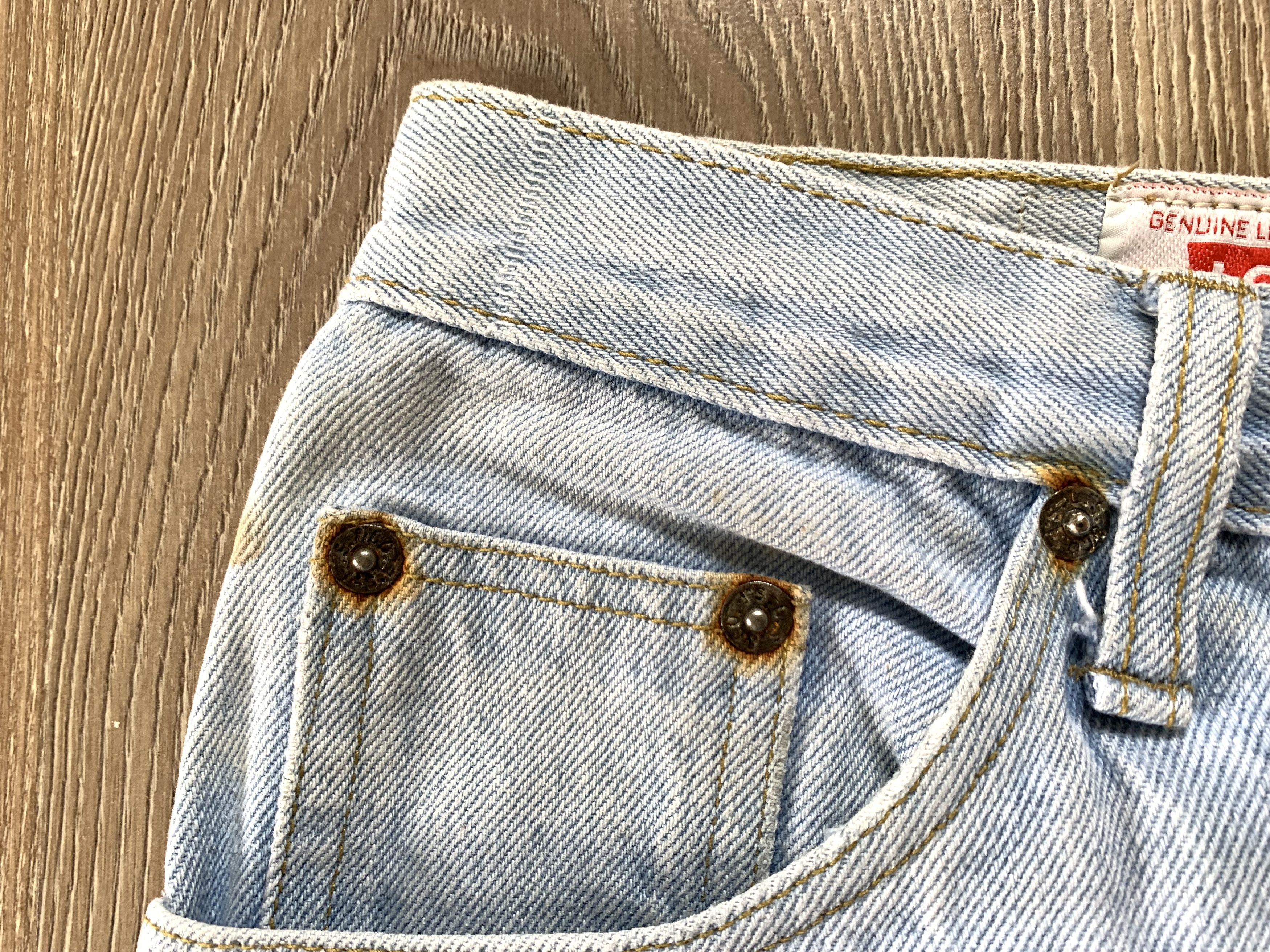 Levi's 501 Vintage White Jeans