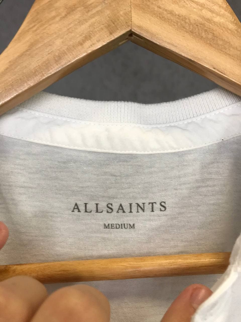 Allsaints Allsaints striped polo tee Size US M / EU 48-50 / 2 - 4 Thumbnail