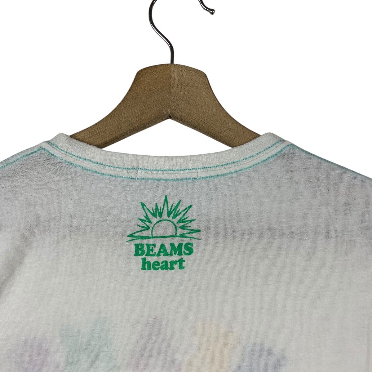 Beams Plus BEAMS PLUS HEART Collection Smiley Multicolor Logo Tee Size S / US 4 / IT 40 - 6 Thumbnail