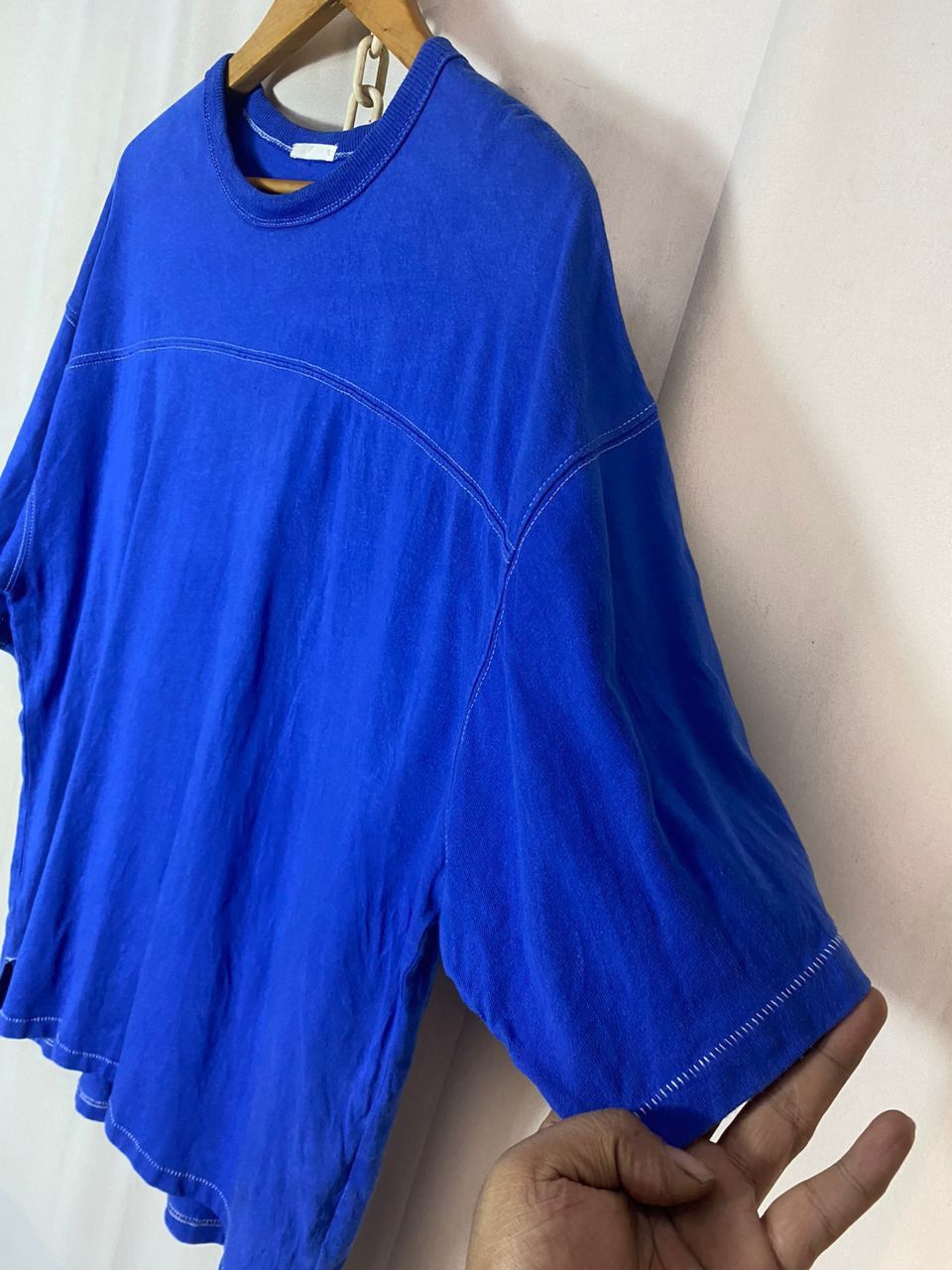 GU GU plain connecting fabric shirt Size US M / EU 48-50 / 2 - 3 Thumbnail