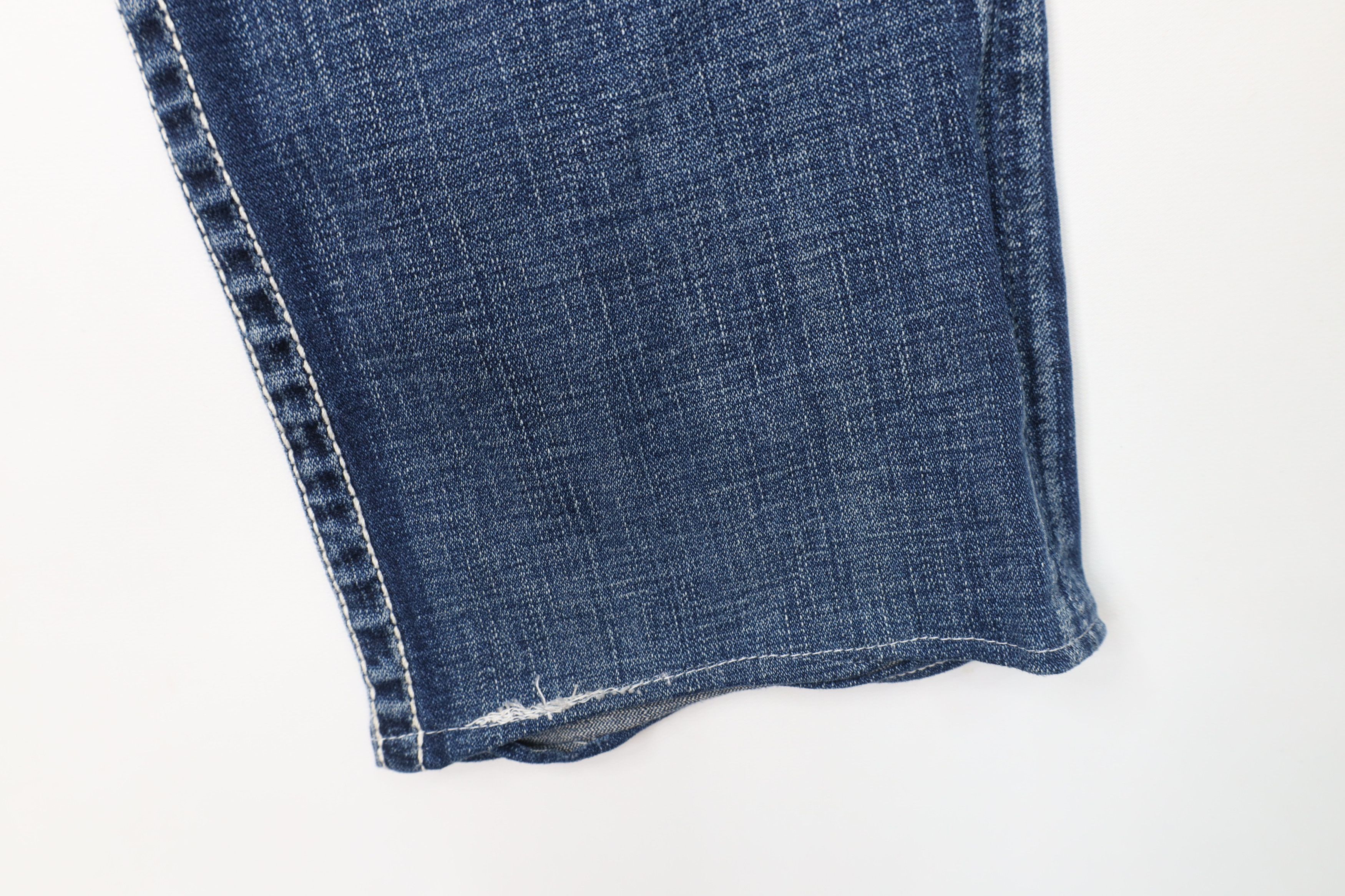 Vintage Vintage Y2K Buckle BKE Drew Bootcut Flared Jeans Blue Size 29" - 5 Thumbnail