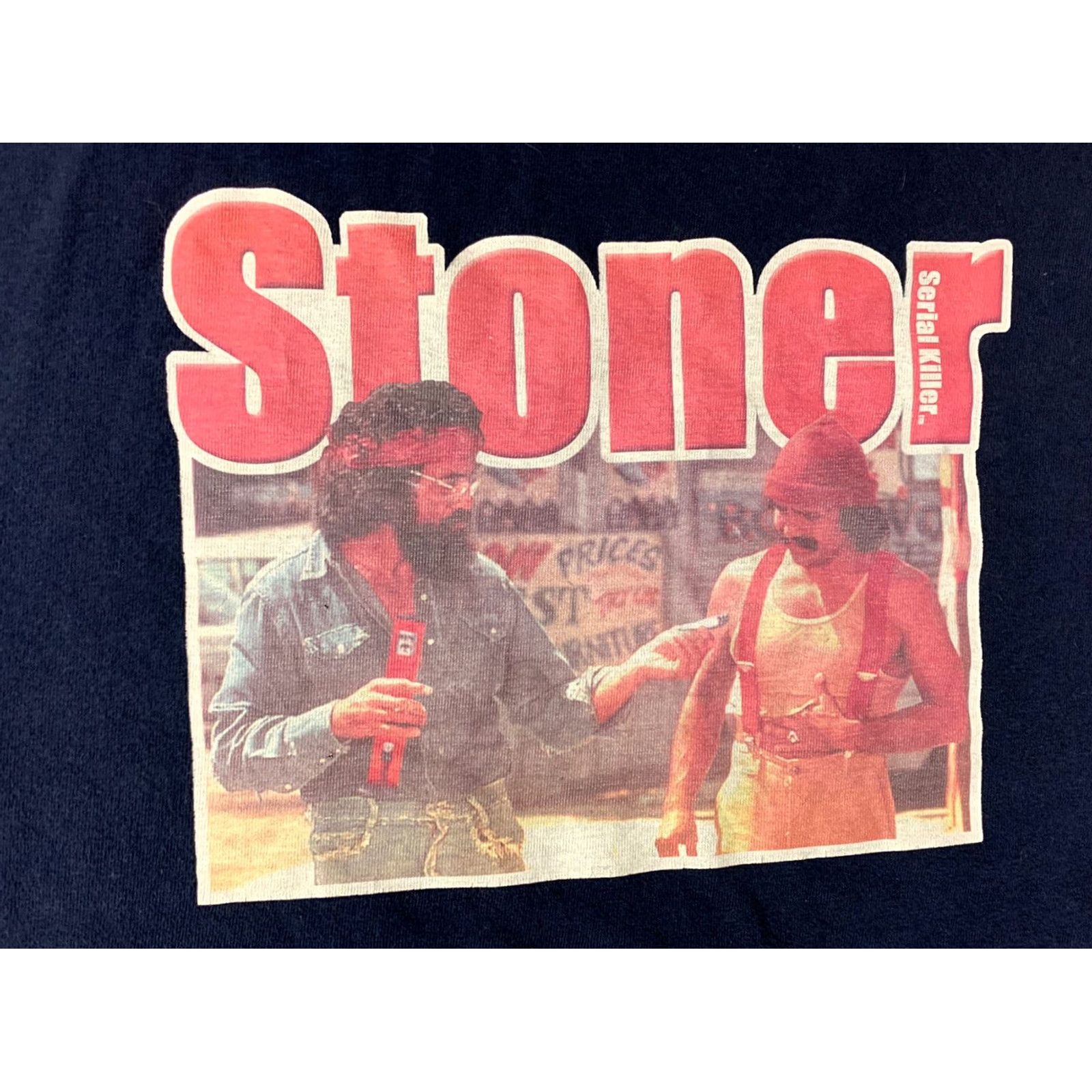 Vintage VINTAGE Serial Killer Cheech And Chong Stoner Blue T Shirt Adult Large Men Size US L / EU 52-54 / 3 - 2 Thumbnail