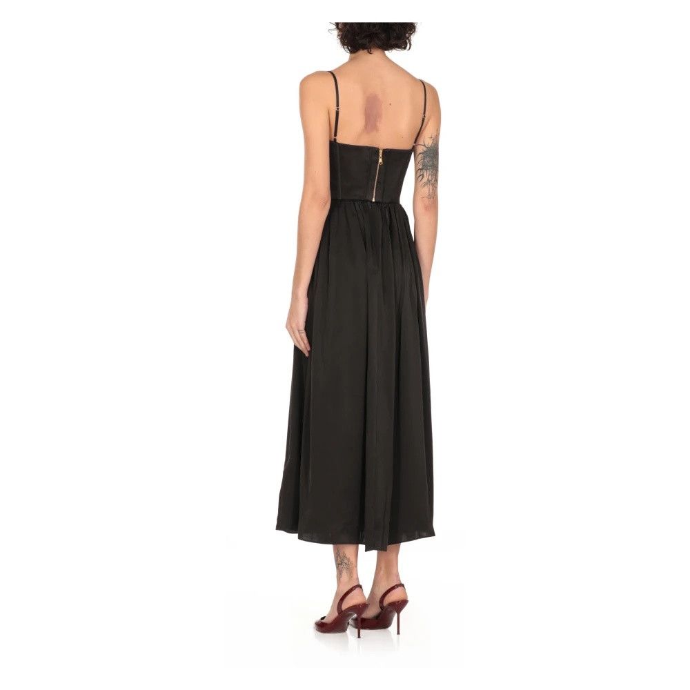 Zimmermann oc11z0425 Silk Corset Dress in Black Size XL / US 12-14 / IT 48-50 - 4 Thumbnail