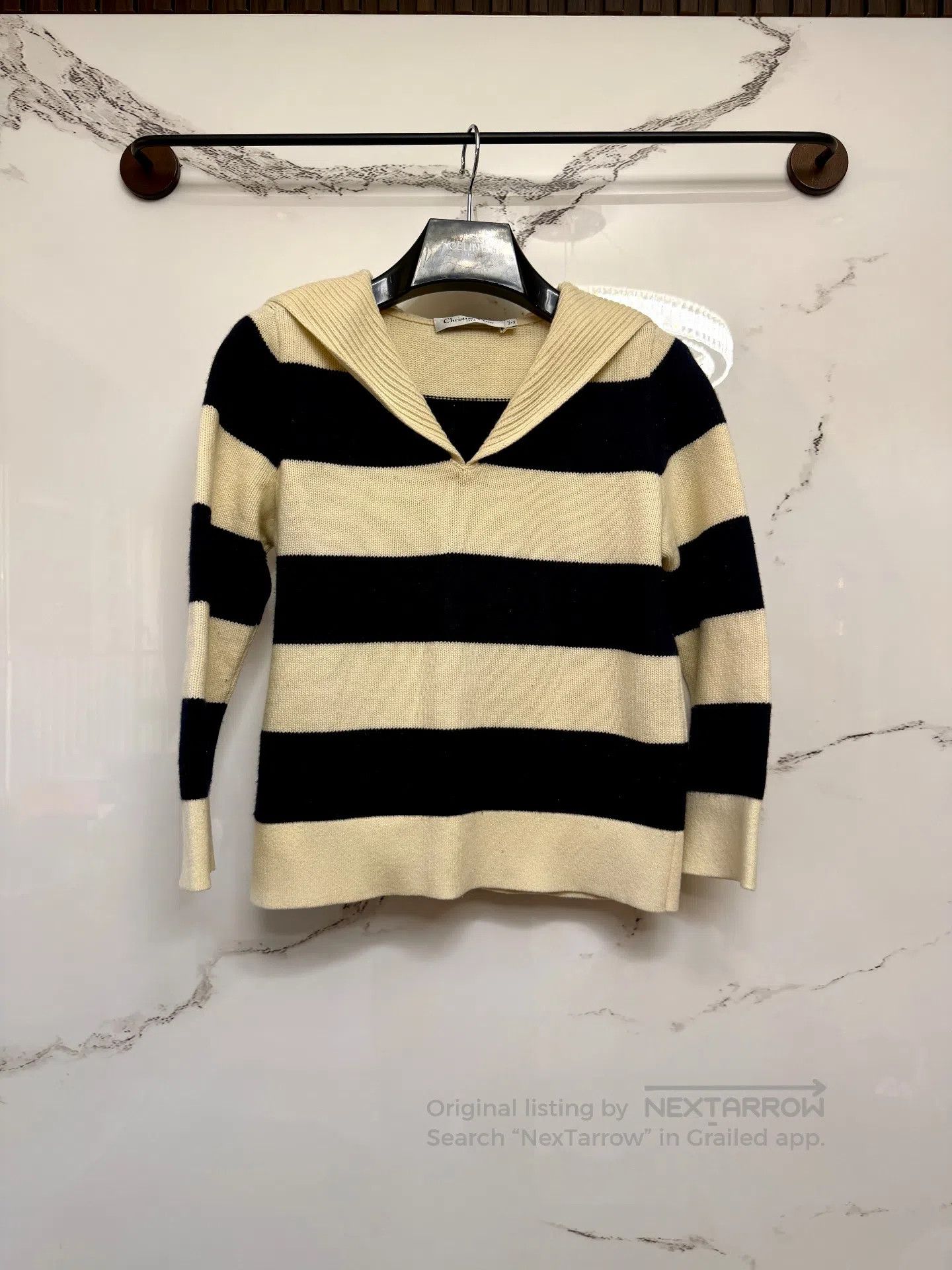 Dior Dior Navy Sweater| Size XS / US 0-2 / IT 36-38 - 1 Thumbnail