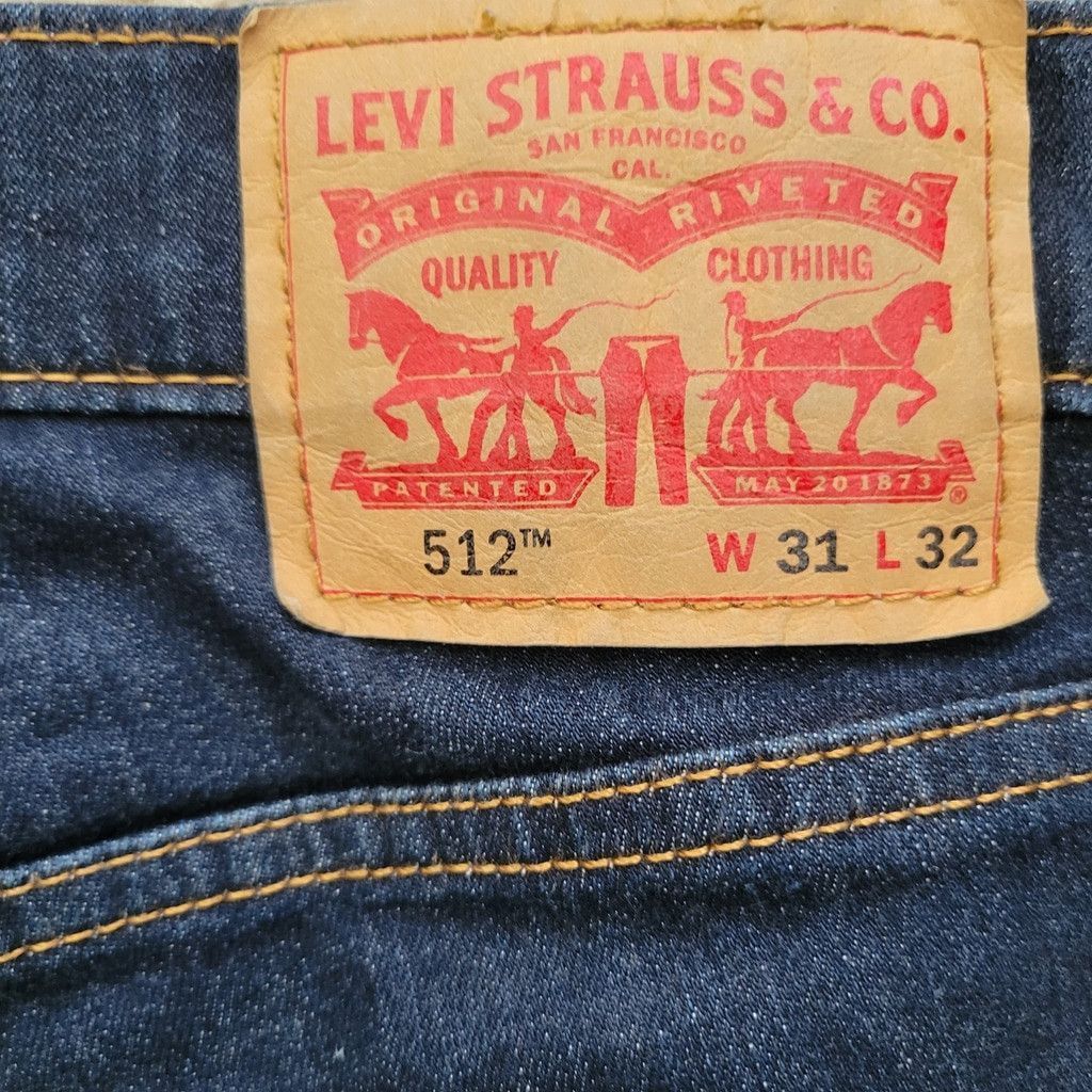 Levi's Levi's 512 Jeans Men's Size 31/32 Excellent Condition Size US 31 - 8 Thumbnail