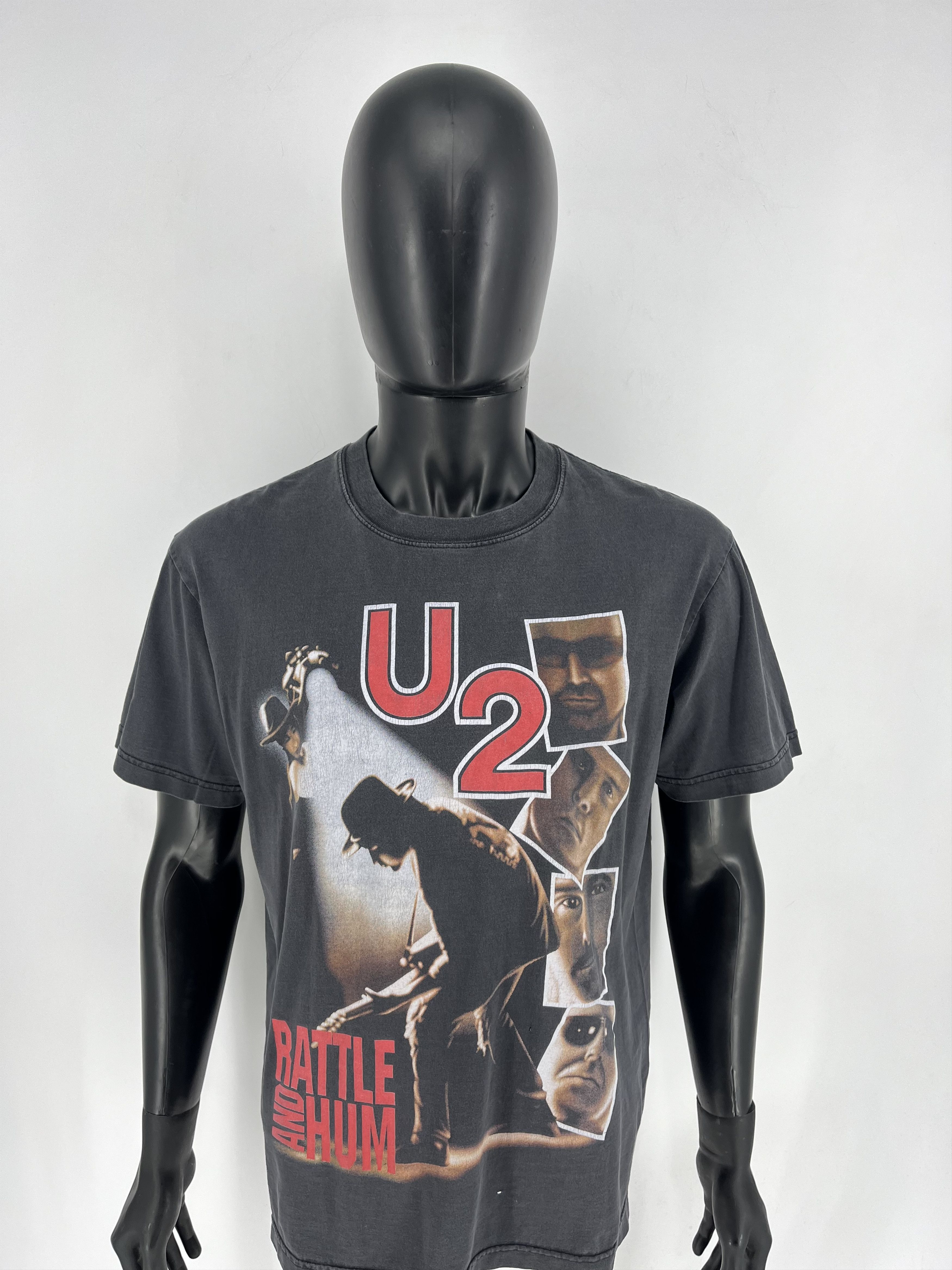 Band Tees × Vintage Vintage Y2K U2 Rock Band USA Tour Tee Shirt Size L Size US L / EU 52-54 / 3 - 5 Thumbnail