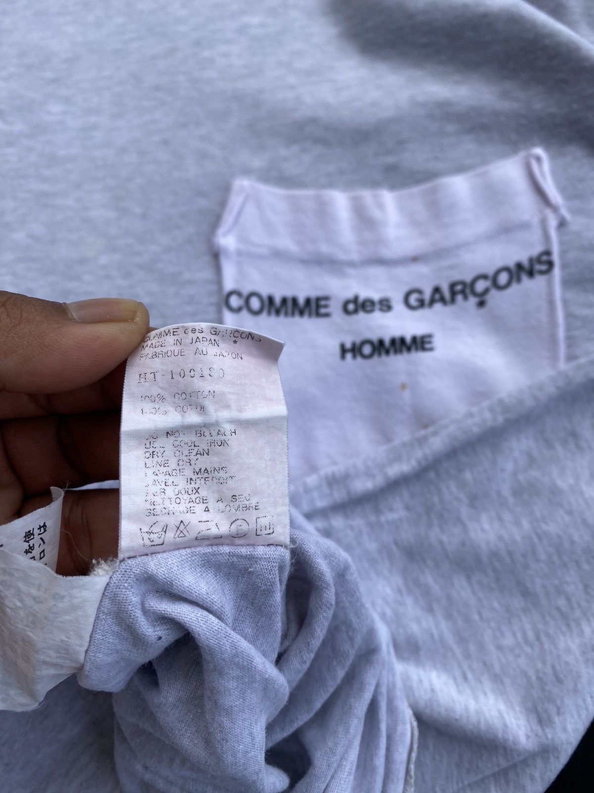 Comme des Garcons Rare Vintage 1993 Comme Des Garcons Homme Longsleeve Shirt Size US L / EU 52-54 / 3 - 19 Thumbnail