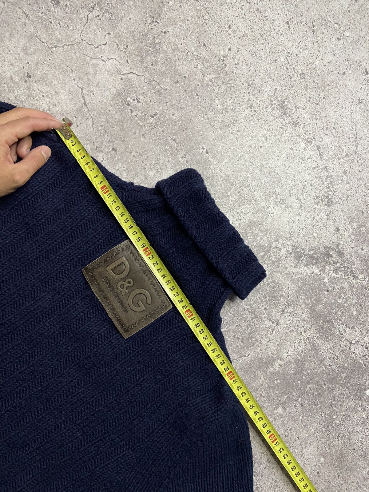 Dolce & Gabbana D&G Dolce&Gabbana Vintage Wool Turtleneck Knit Sweater Size US L / EU 52-54 / 3 - 10 Thumbnail