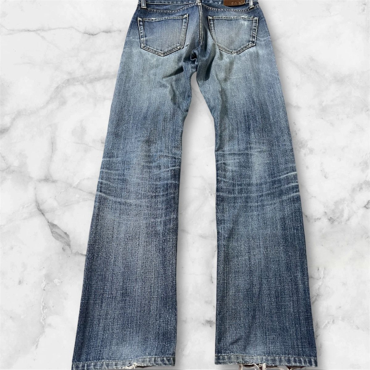 Japanese Brand × Uniqlo × Vintage Vintage Uniqlo S001 Distressed Jeans Size US 30 / EU 46 - 2 Thumbnail