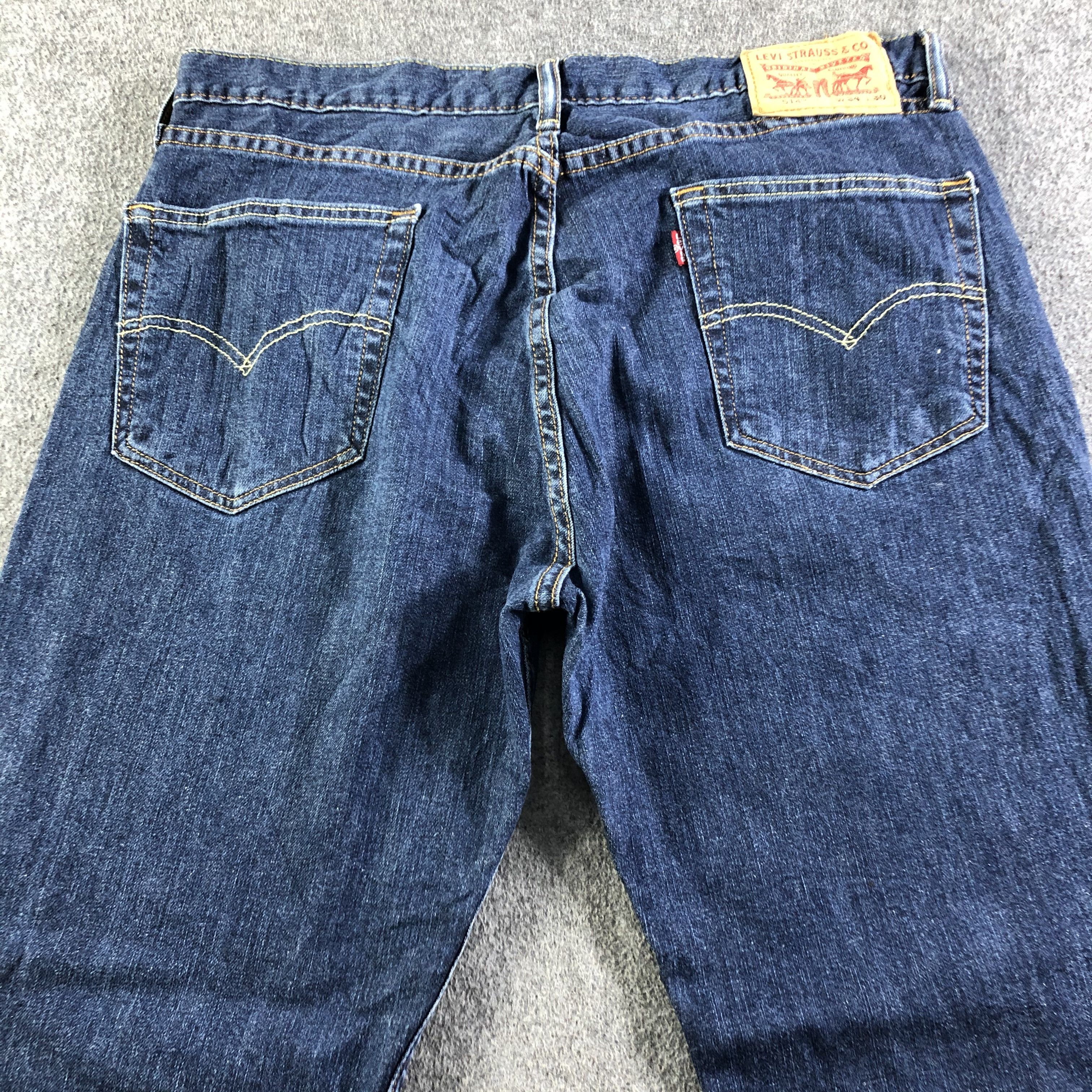 Levi's Vintage Blue Wash Levis 514 Jeans-J4308 Size US 35 - 4 Thumbnail