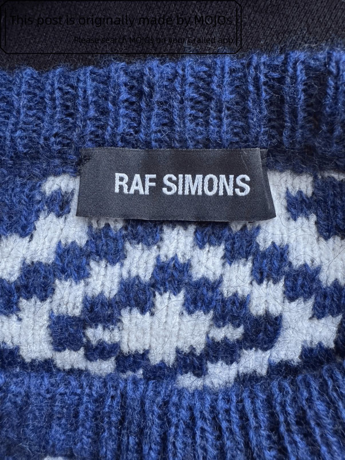 Raf Simons Raf Simons 19SS Distressed Ugly Sweater mojos140712 Size US L / EU 52-54 / 3 - 3 Thumbnail