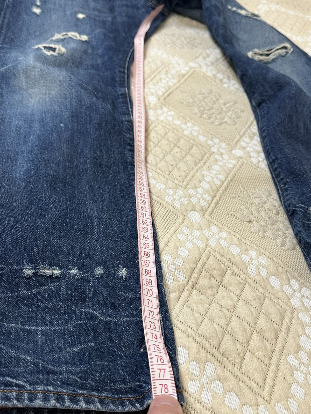 G-Star 🔥 G-Star Raw Ripped Jeans Distressed Denim Pants Vintage Size US 32 / EU 48 - 11 Thumbnail