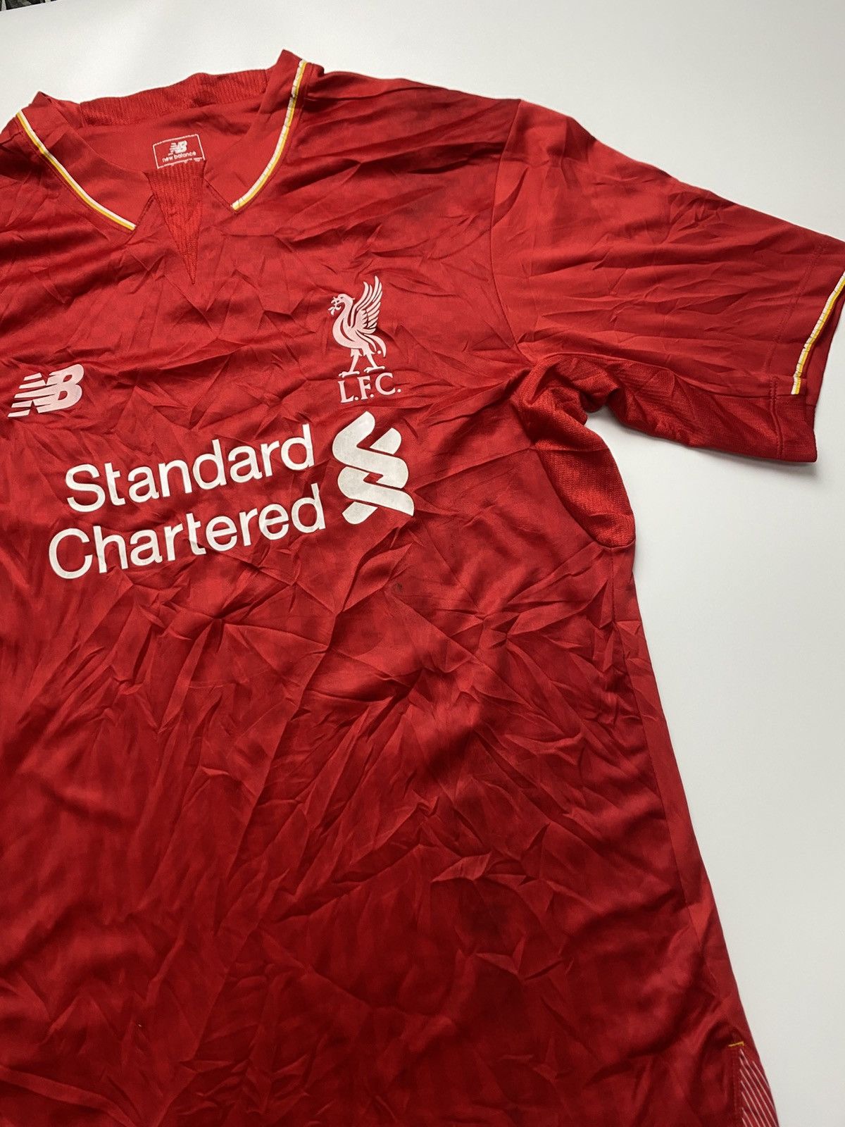 New Balance Liverpool 2015 New Balance Jersey Size US M / EU 48-50 / 2 - 2 Thumbnail