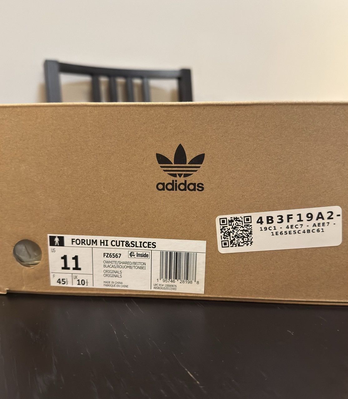 Adidas Adidas Forum Hi Cuts & Slices Size US 11 / EU 44 - 2 Thumbnail