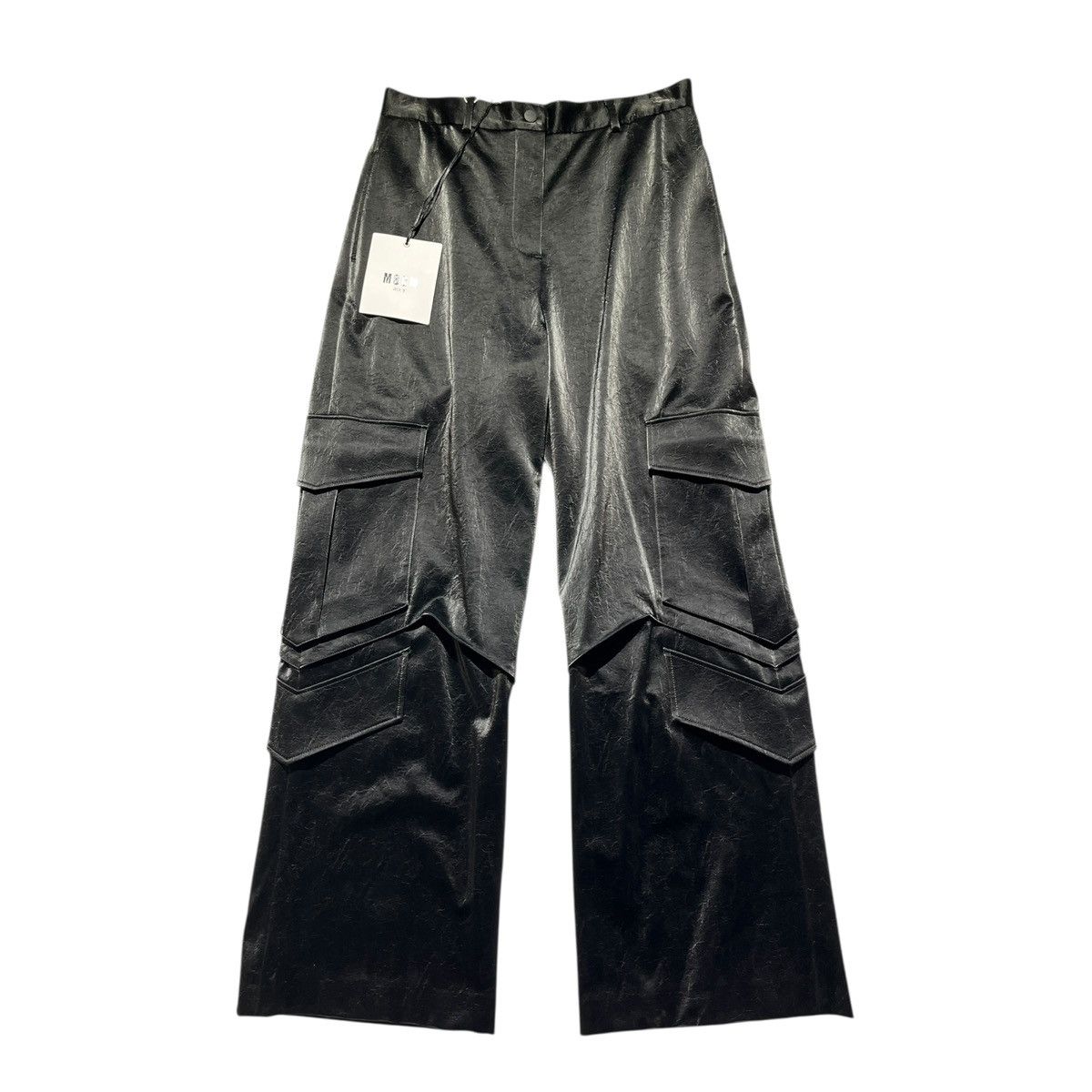MSGM Glossy coated baggy cargo Size US 30 / EU 46 - 1 Thumbnail