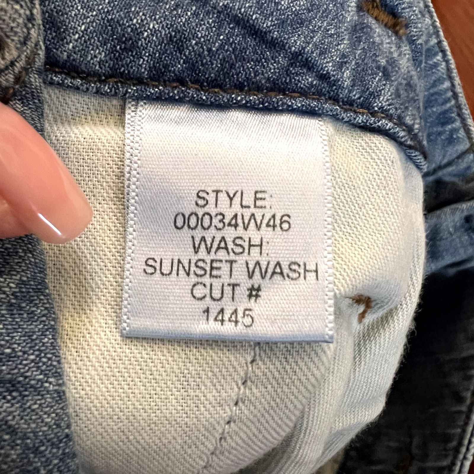 Nili Lotan Nili Lotan Stockholm Jean Sunset Wash Size 28 NWT 100% Size 28" / US 6 / IT 42 - 6 Thumbnail